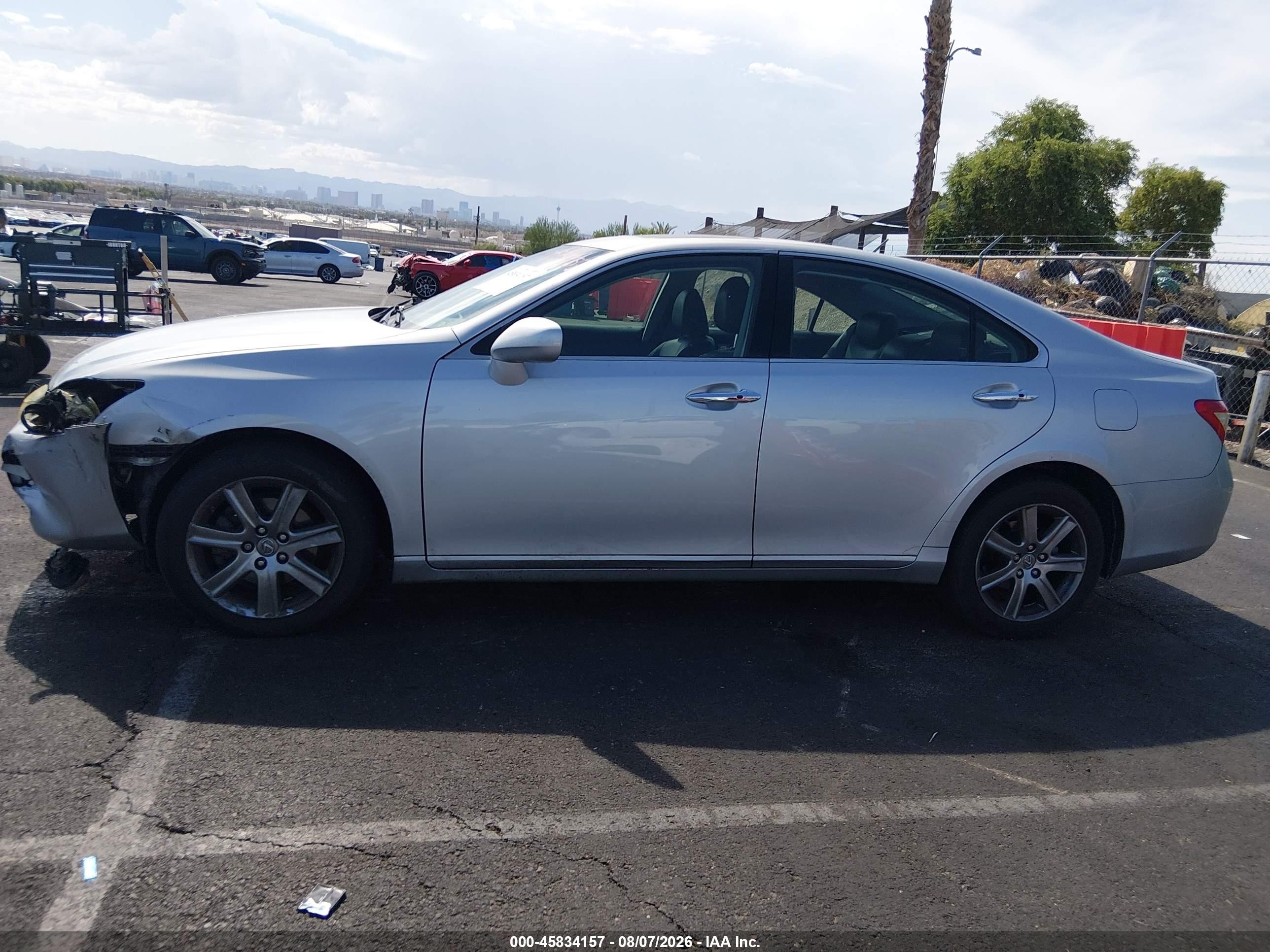 2009 Lexus Es 350 Silver vin: JTHBJ46G792284017