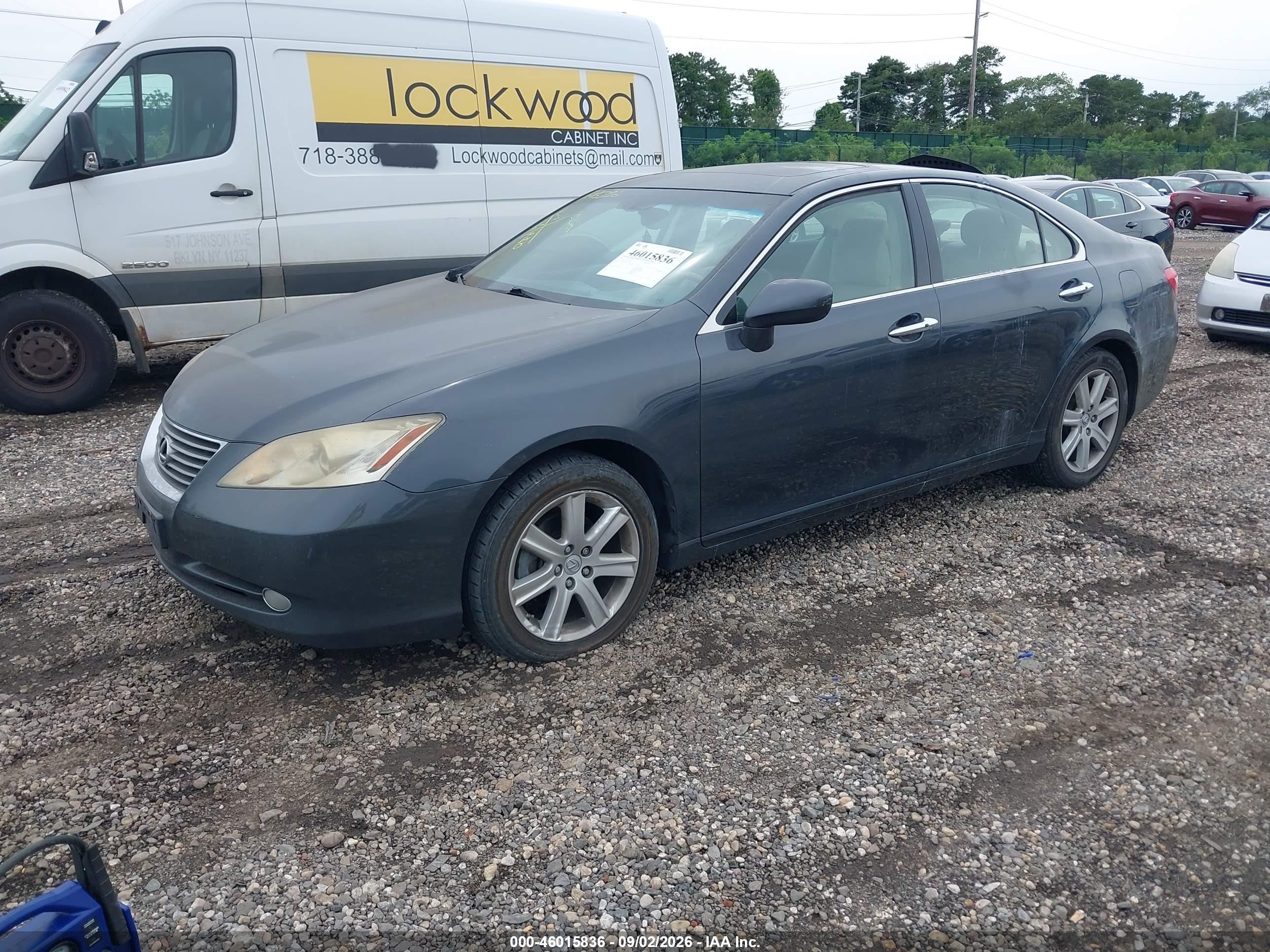 2009 Lexus Es 350   Gray vin: JTHBJ46G792285894