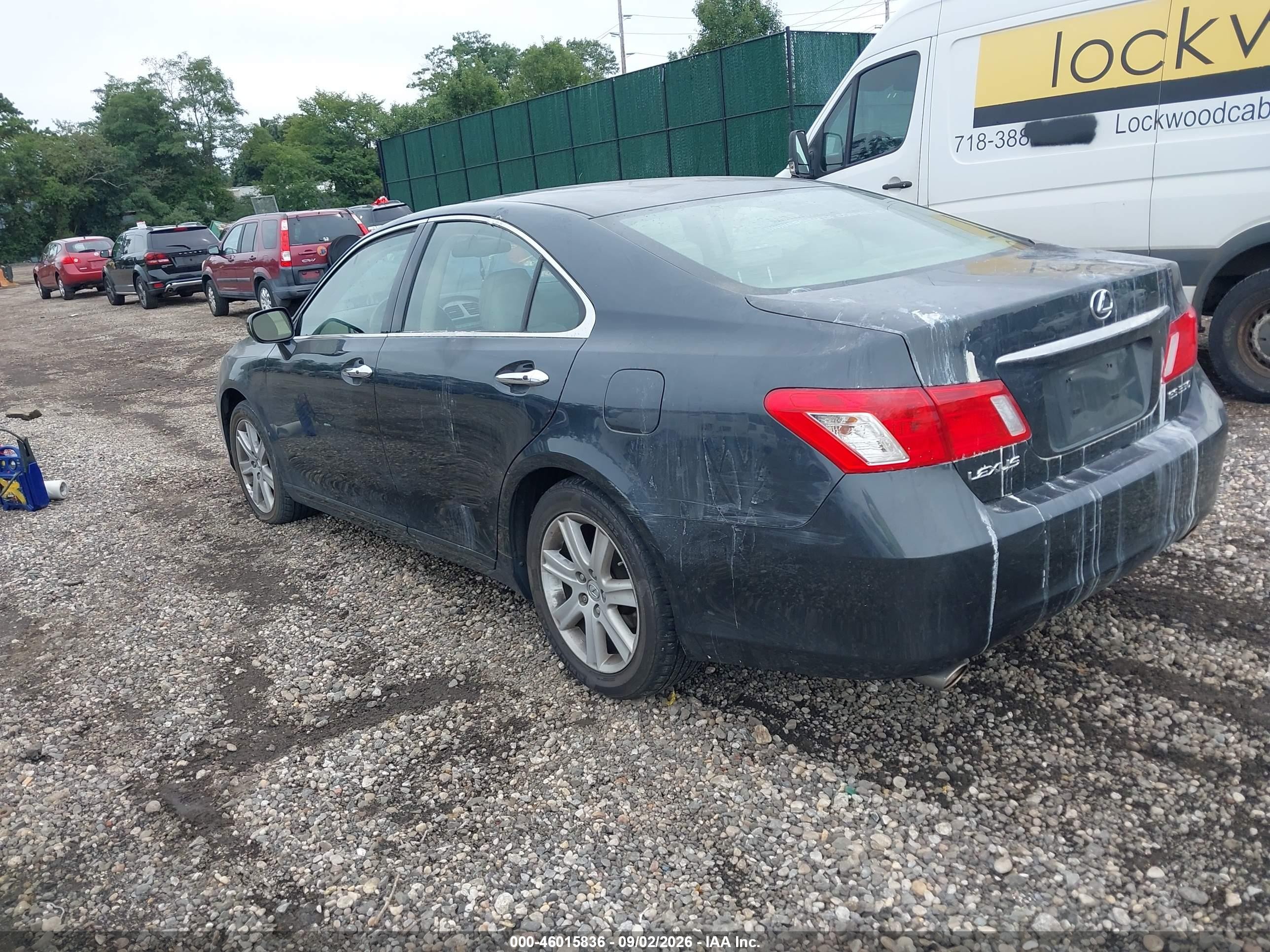 2009 Lexus Es 350   Gray vin: JTHBJ46G792285894