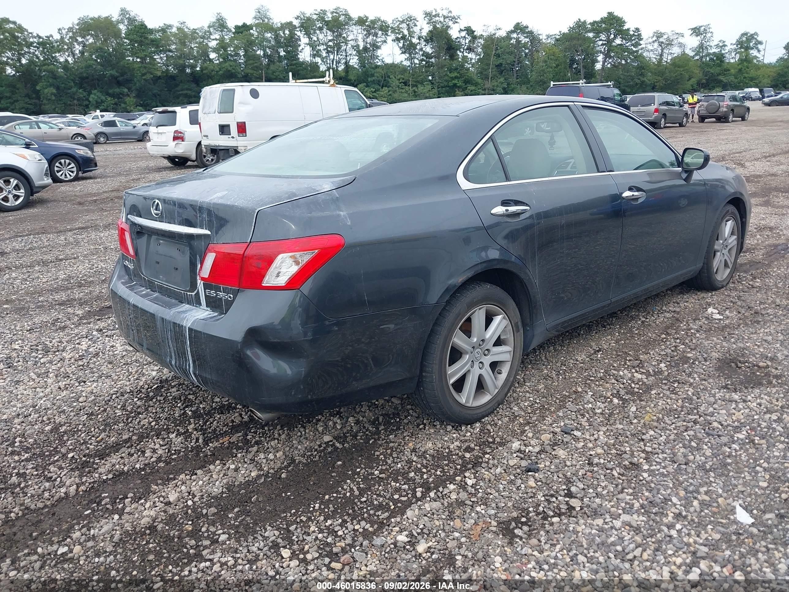 2009 Lexus Es 350   Gray vin: JTHBJ46G792285894