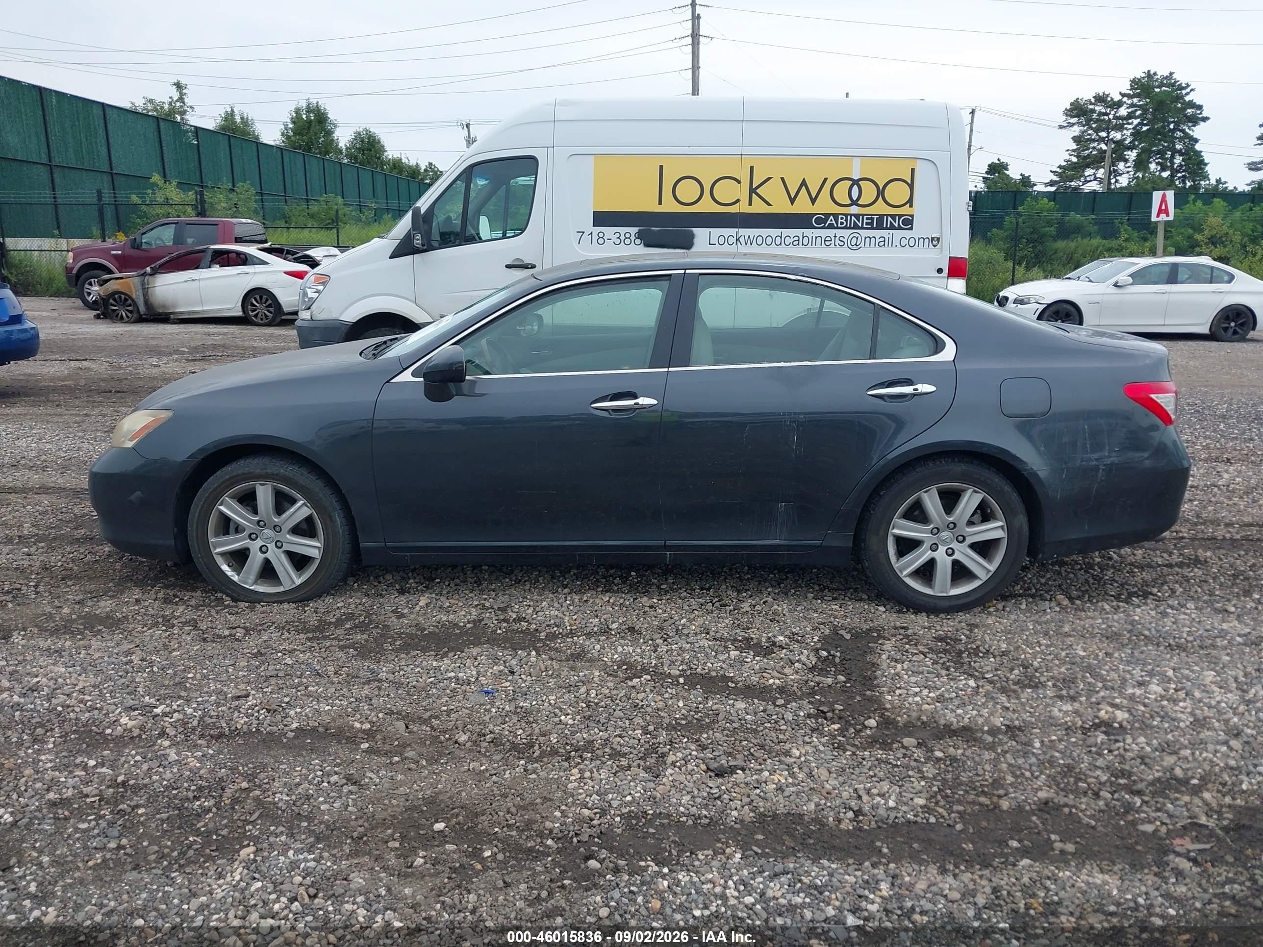 2009 Lexus Es 350   Gray vin: JTHBJ46G792285894
