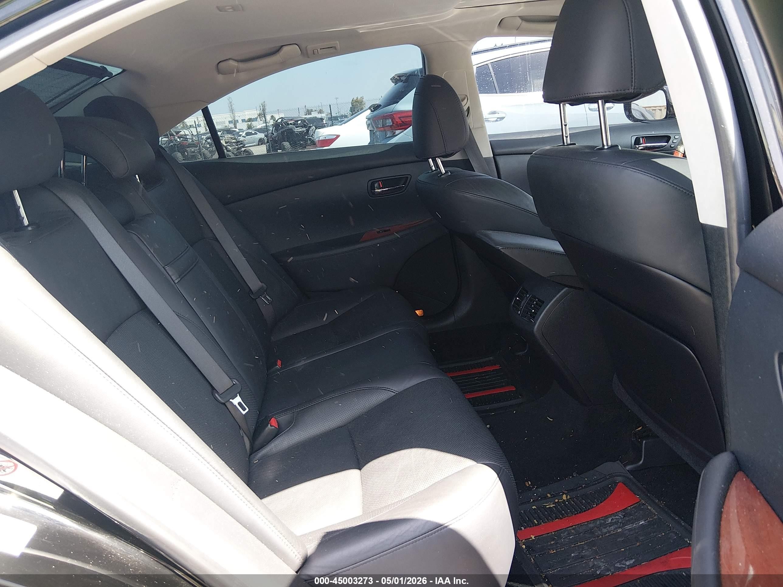 2009 Lexus Es 350   Black vin: JTHBJ46G792290366