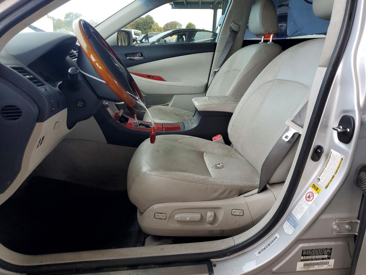 2009 Lexus Es 350 Silver vin: JTHBJ46G792291985