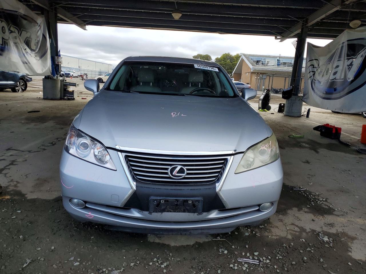 2009 Lexus Es 350 Silver vin: JTHBJ46G792291985