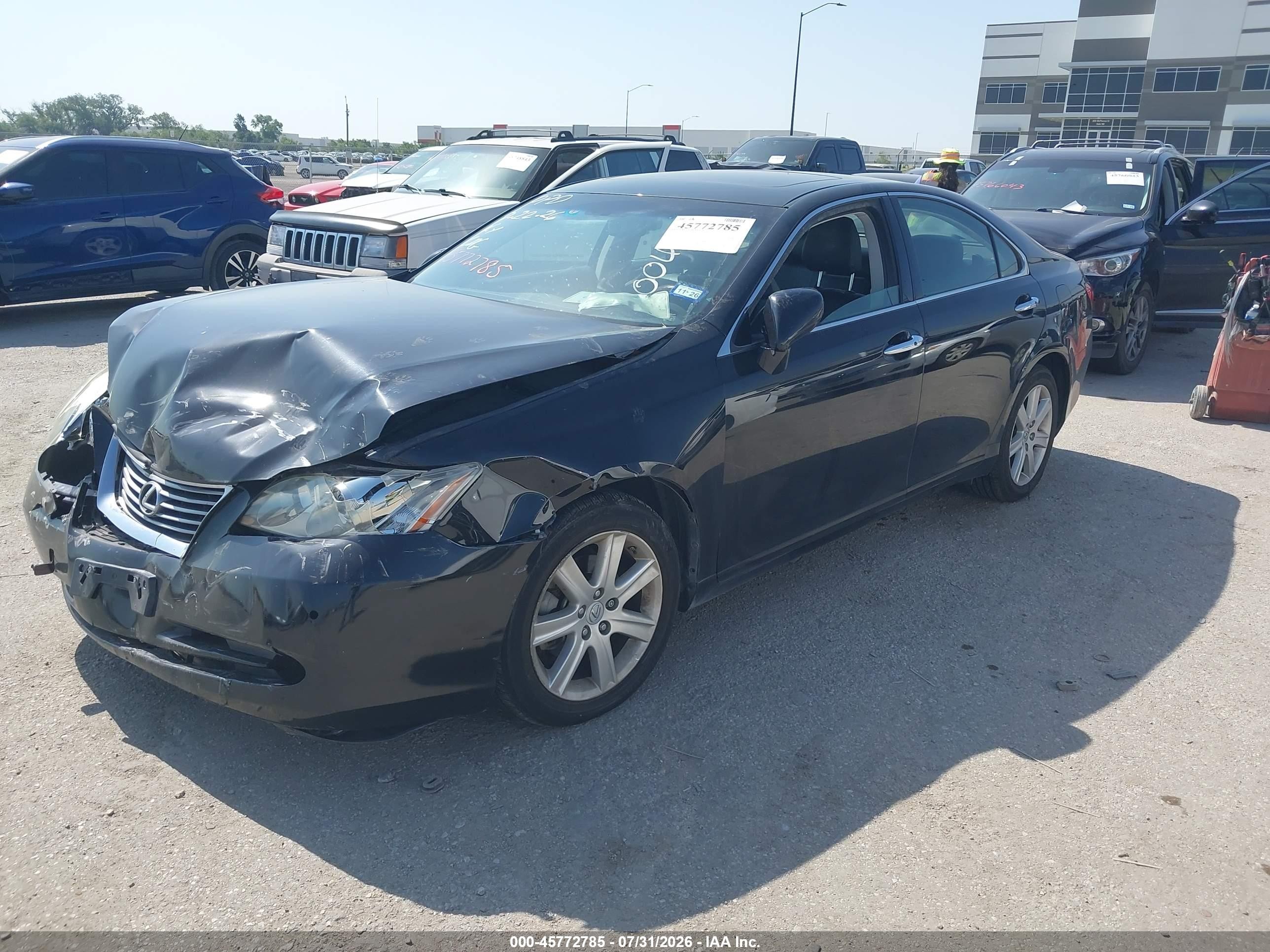 2009 Lexus Es 350   Черный vin: JTHBJ46G792310048