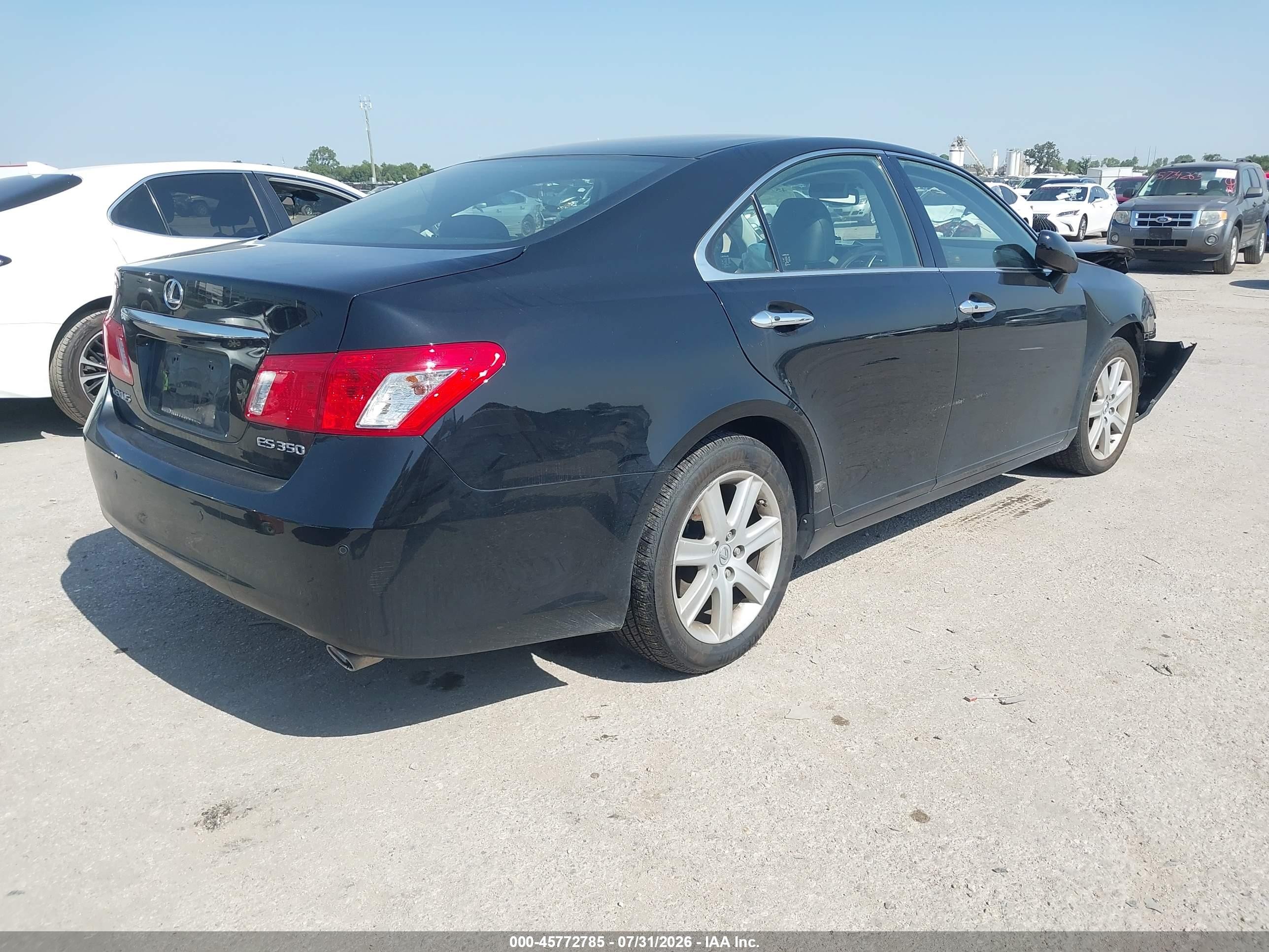 2009 Lexus Es 350   Черный vin: JTHBJ46G792310048