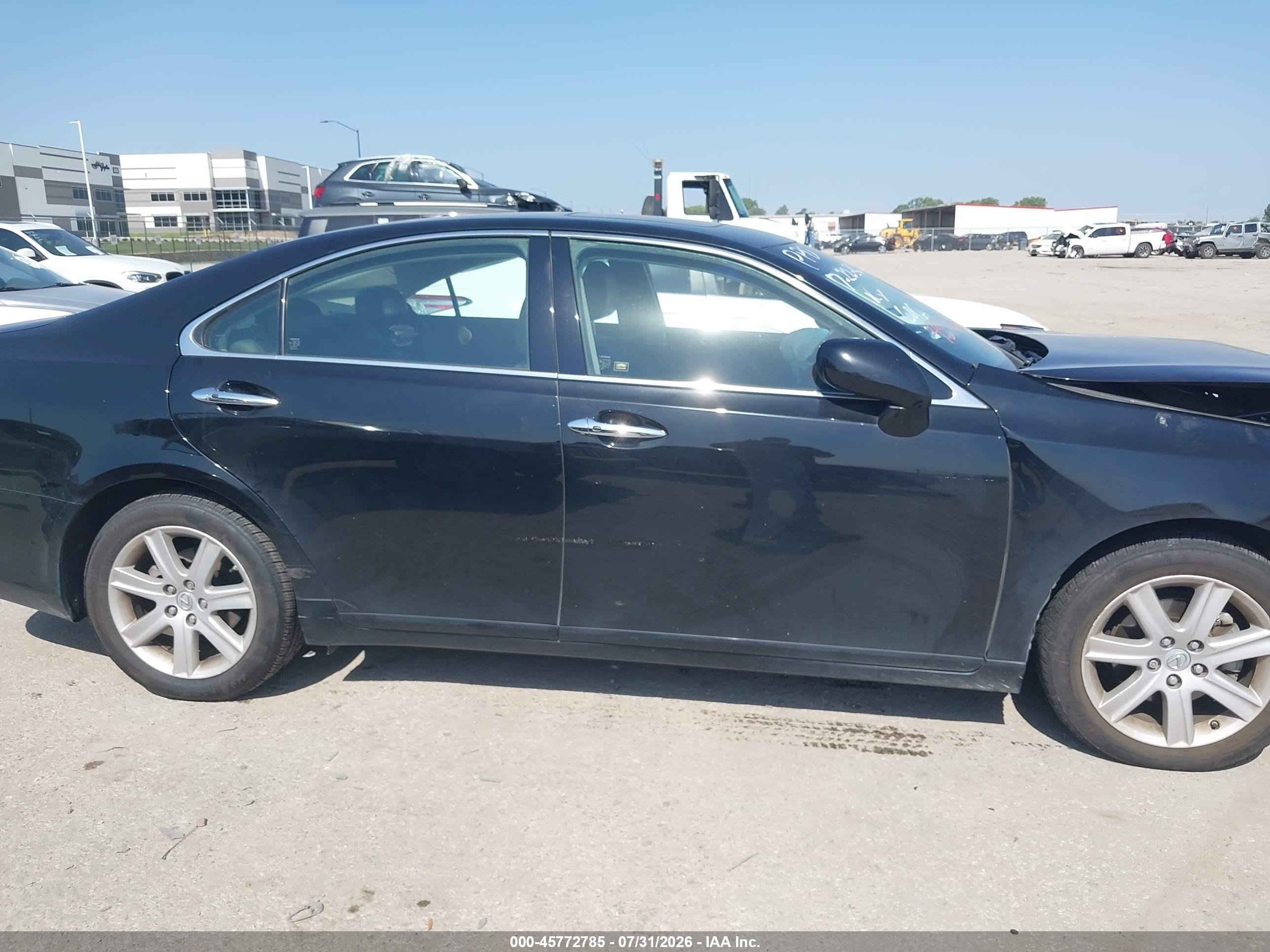 2009 Lexus Es 350   Черный vin: JTHBJ46G792310048