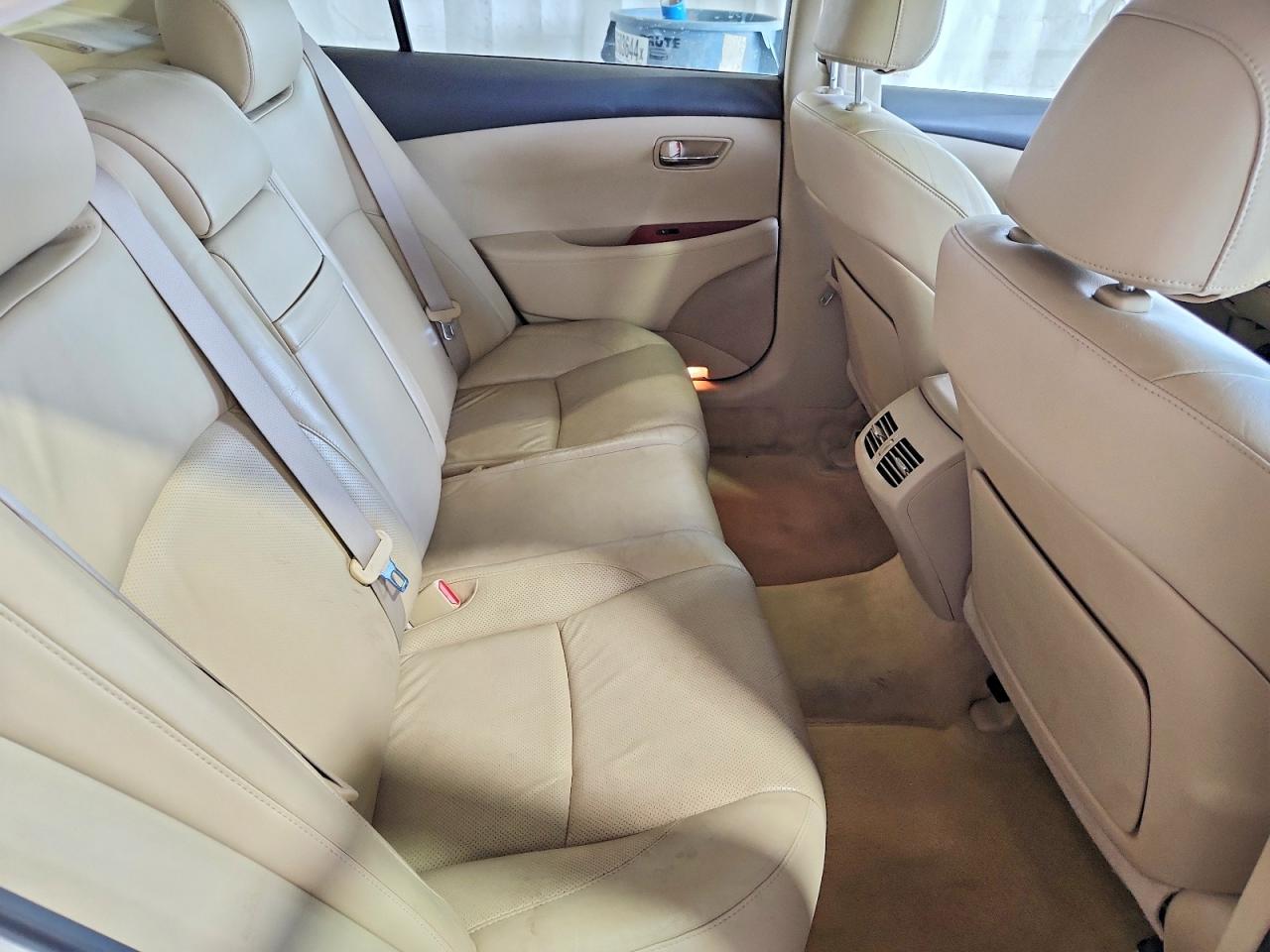 2009 Lexus Es 350 White vin: JTHBJ46G792323866