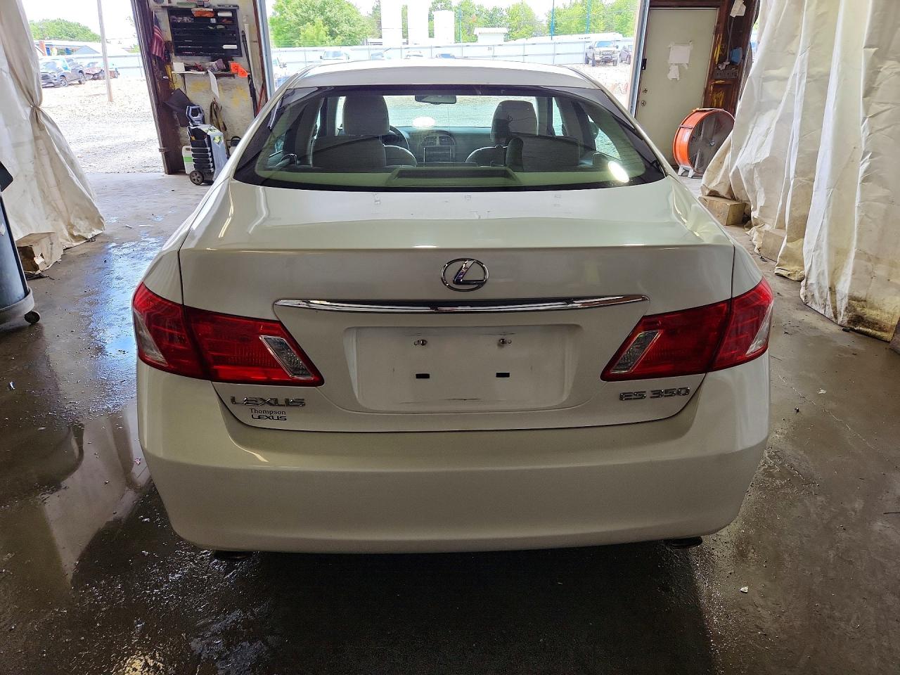 2009 Lexus Es 350 White vin: JTHBJ46G792323866