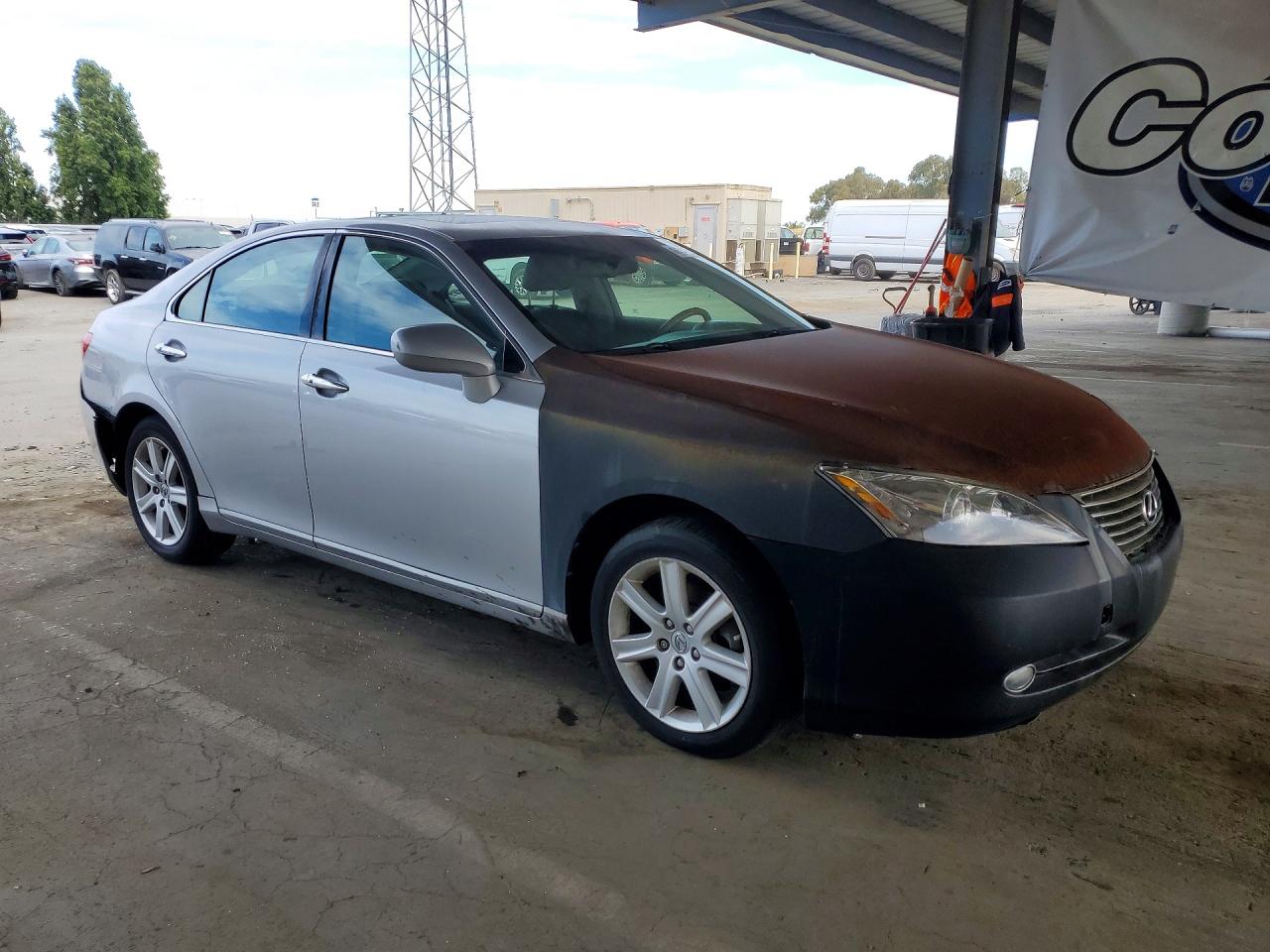 2009 Lexus Es 350 Silver vin: JTHBJ46G792324886