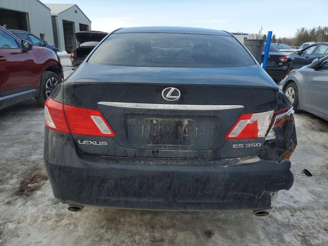 2009 Lexus Es 350 Base Черный vin: JTHBJ46G792339906