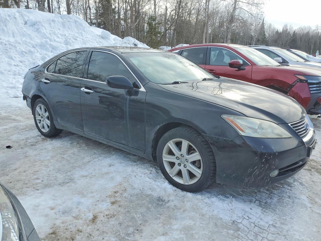 2009 Lexus Es 350 Base Черный vin: JTHBJ46G792339906