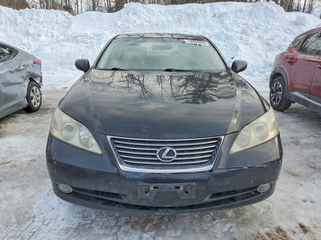 2009 Lexus Es 350 Base Черный vin: JTHBJ46G792339906