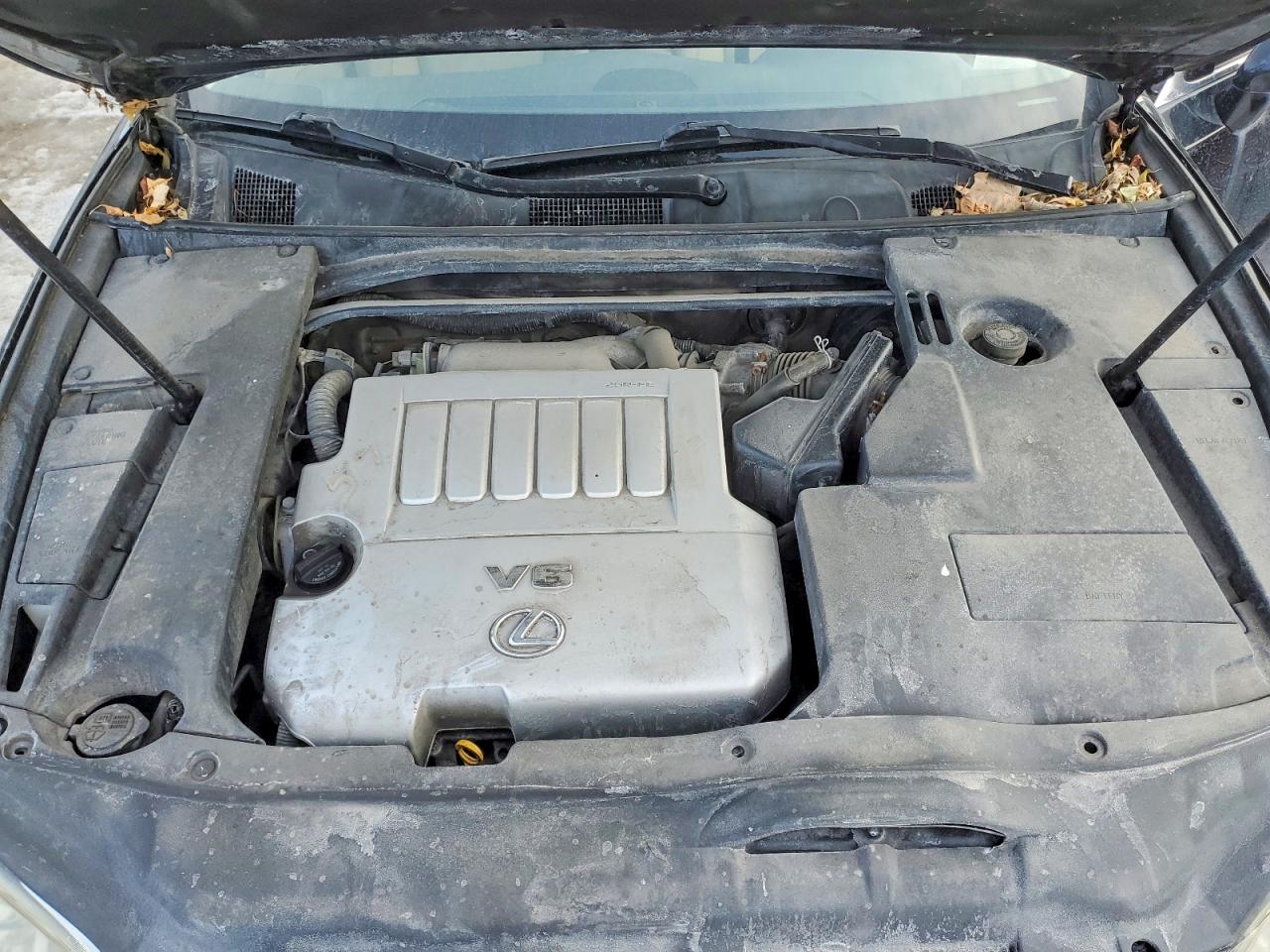 2009 Lexus Es 350 Base Черный vin: JTHBJ46G792339906