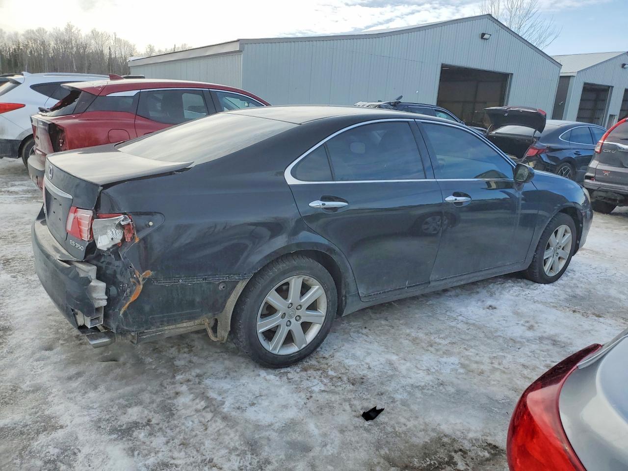 2009 Lexus Es 350 Base Черный vin: JTHBJ46G792339906