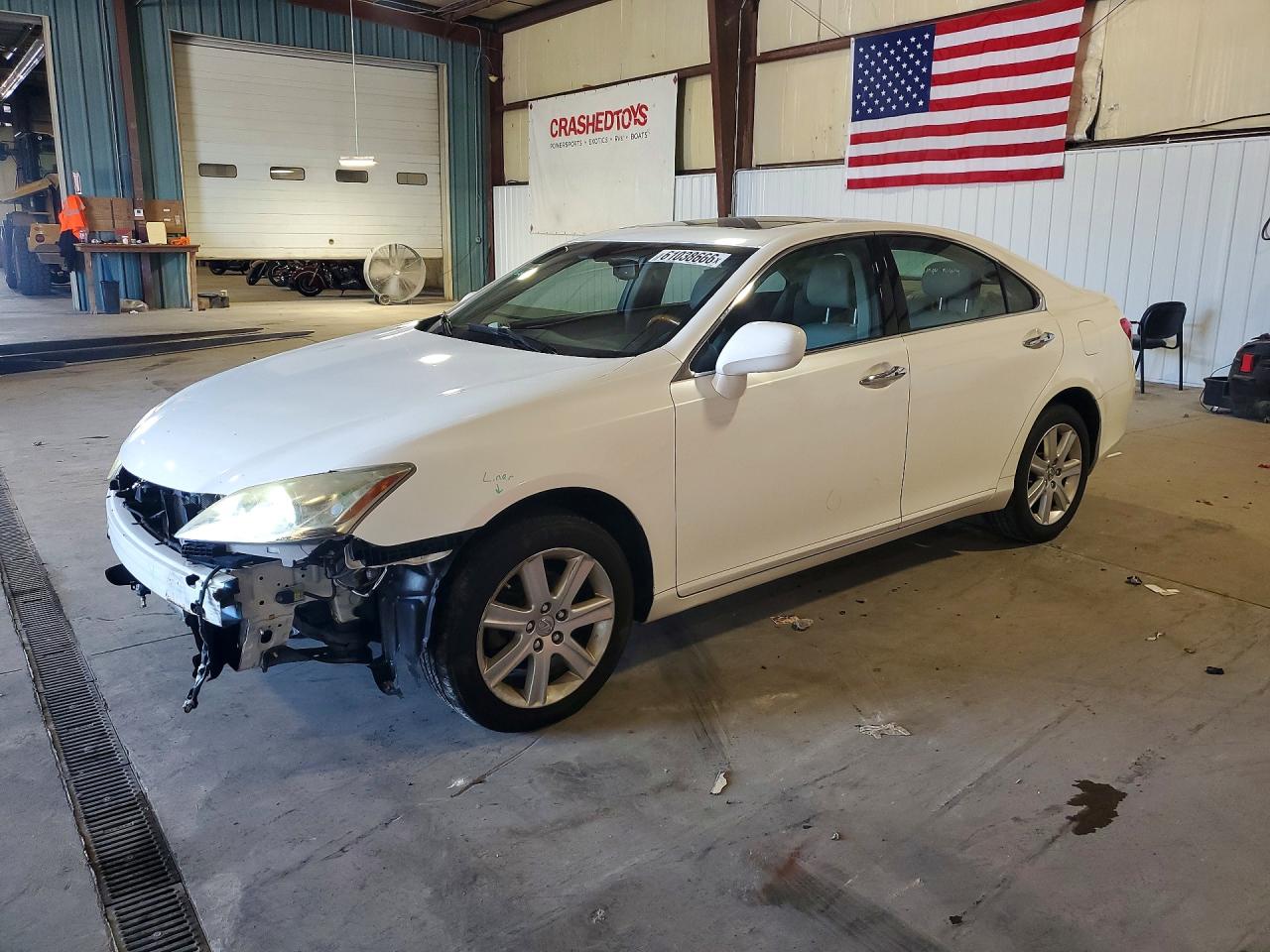 2007 Lexus Es 350 Белый vin: JTHBJ46G872006496