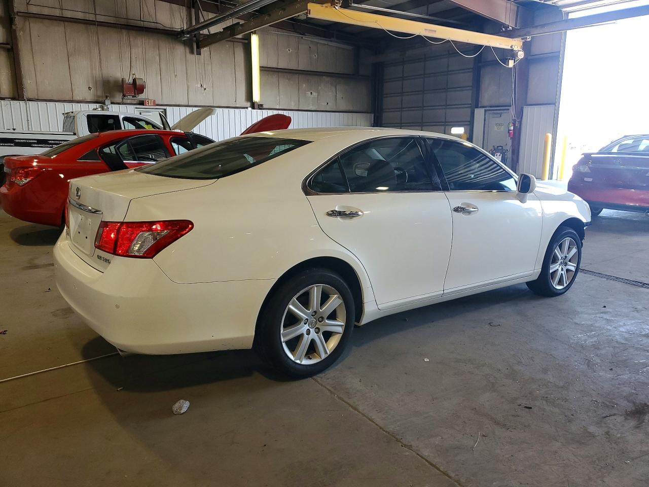 2007 Lexus Es 350 White vin: JTHBJ46G872006496