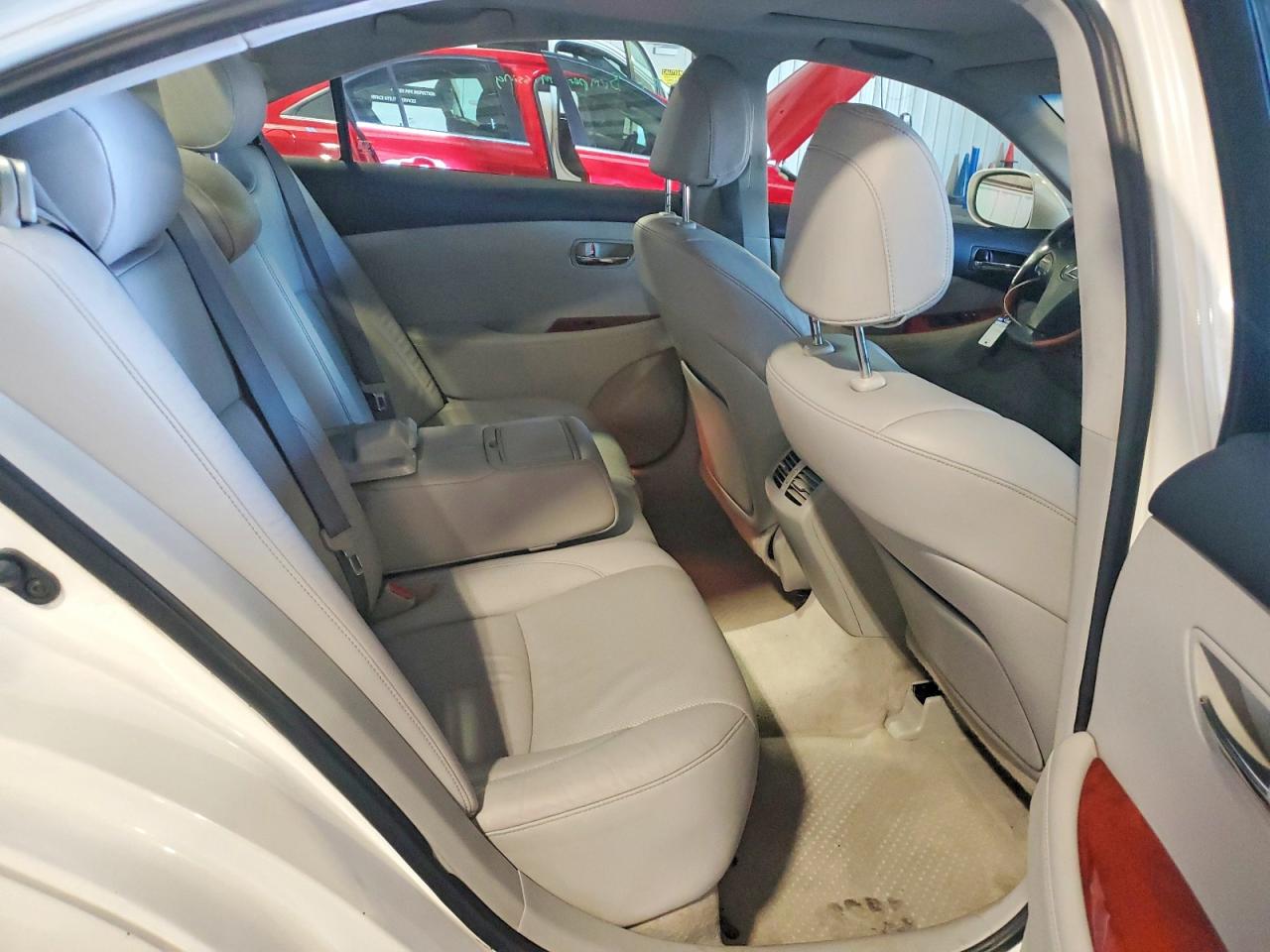 2007 Lexus Es 350 White vin: JTHBJ46G872006496