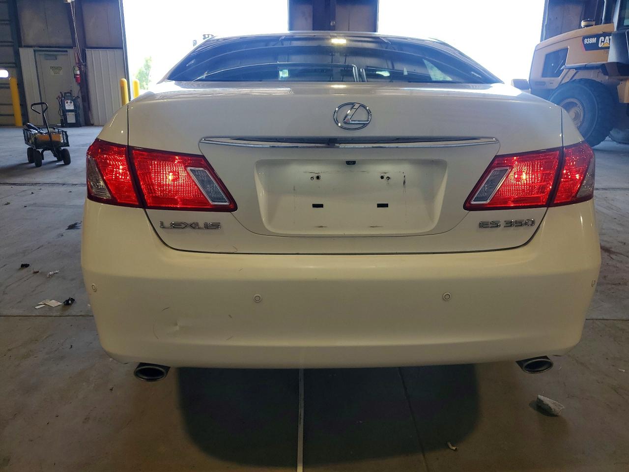 2007 Lexus Es 350 White vin: JTHBJ46G872006496