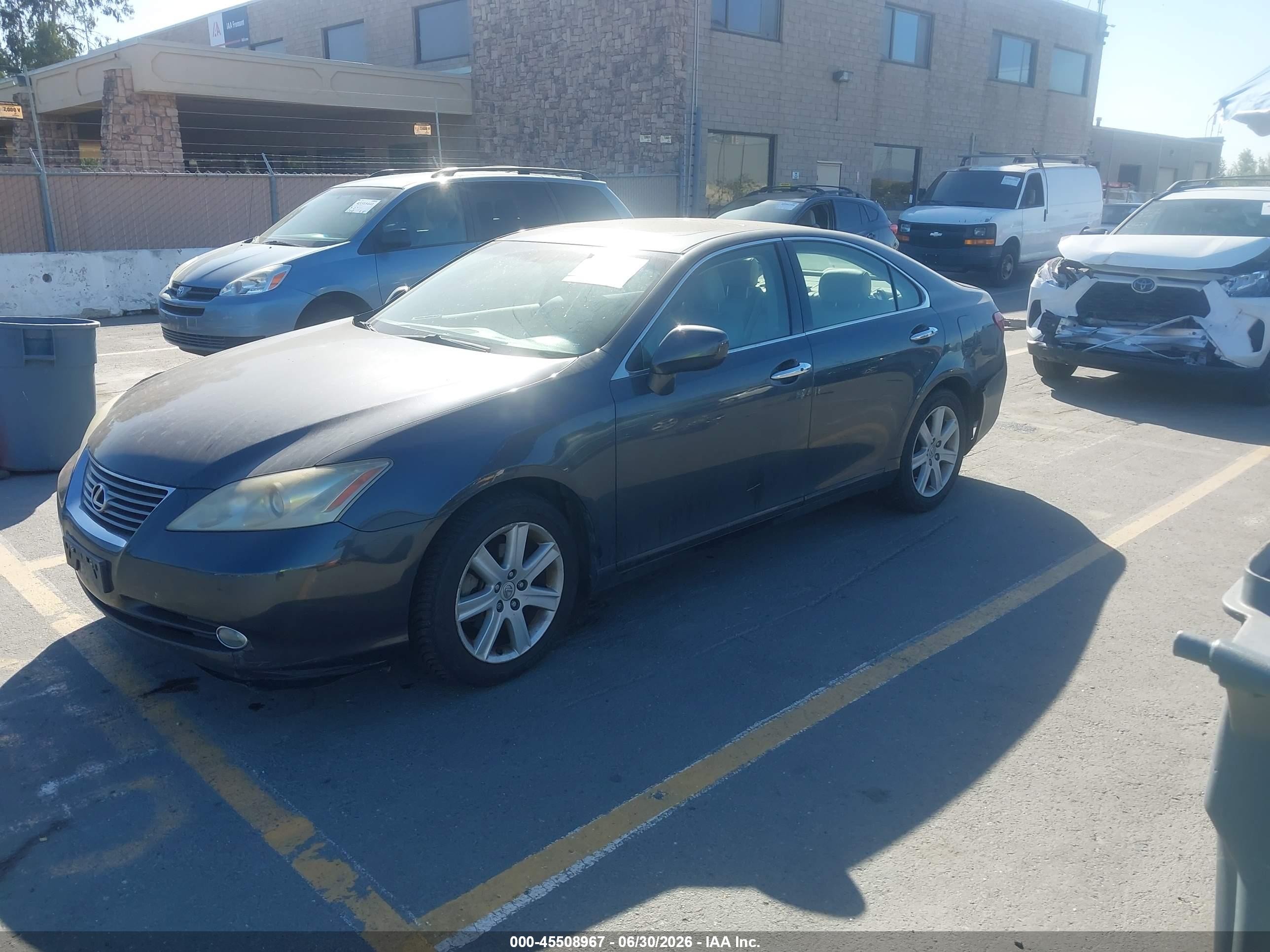 2007 Lexus Es 350   Gray vin: JTHBJ46G872010158