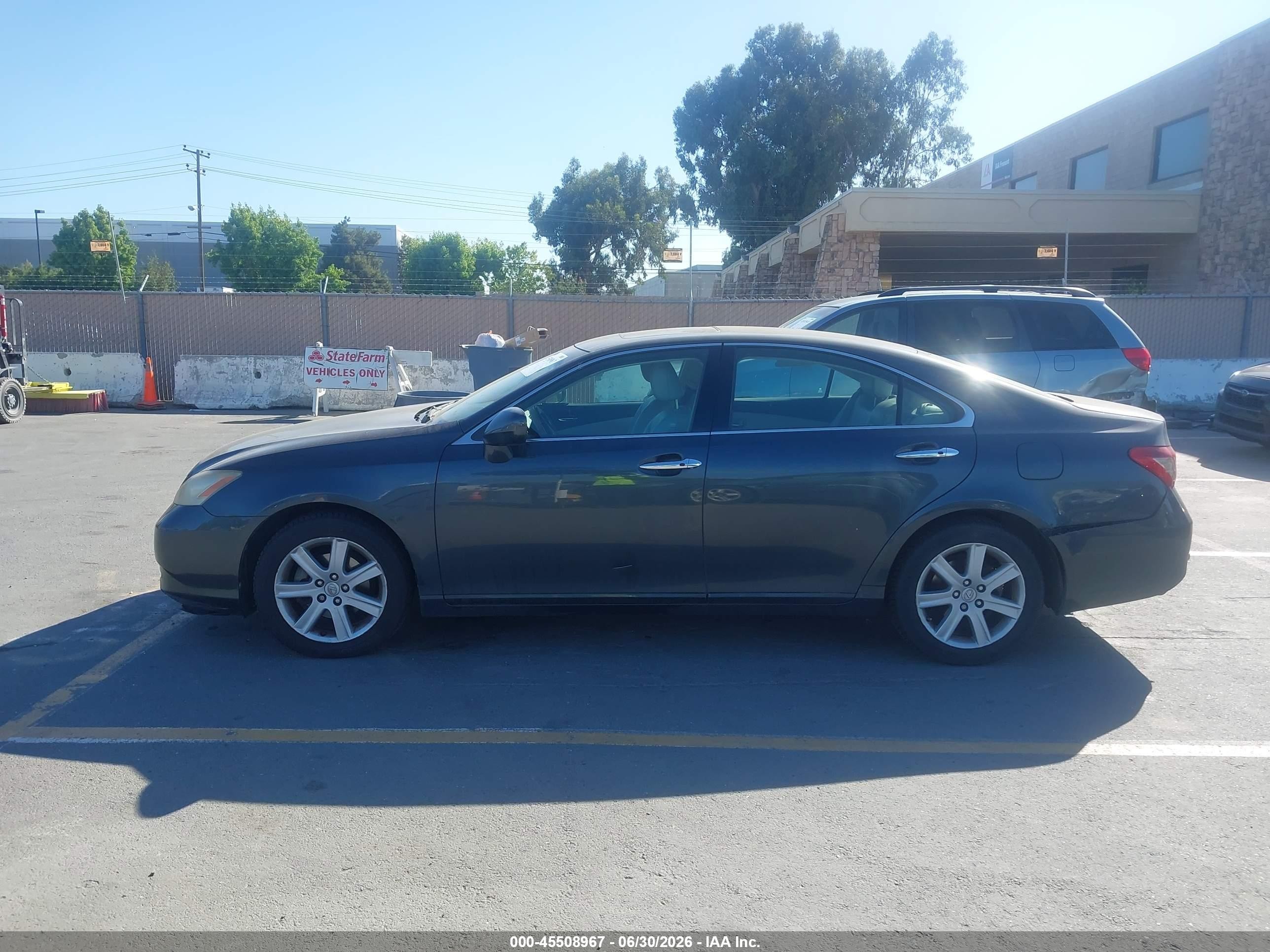 2007 Lexus Es 350   Gray vin: JTHBJ46G872010158