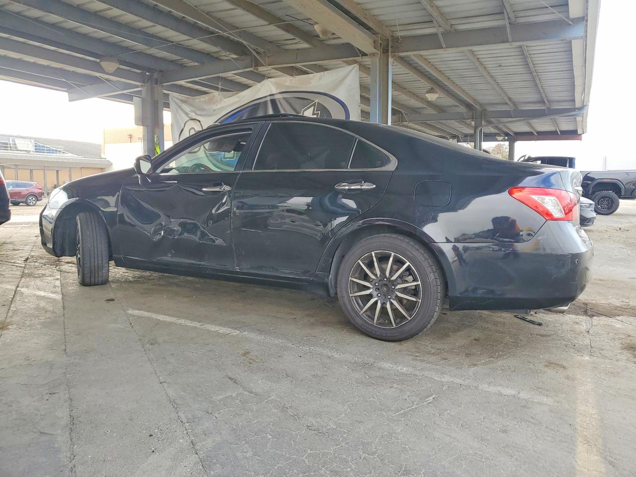 2007 Lexus Es 350 Black vin: JTHBJ46G872010662