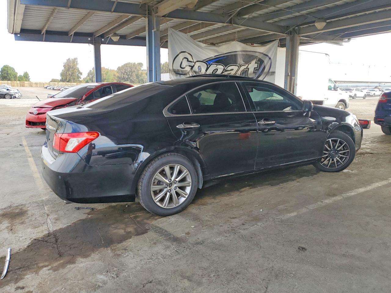 2007 Lexus Es 350 Black vin: JTHBJ46G872010662