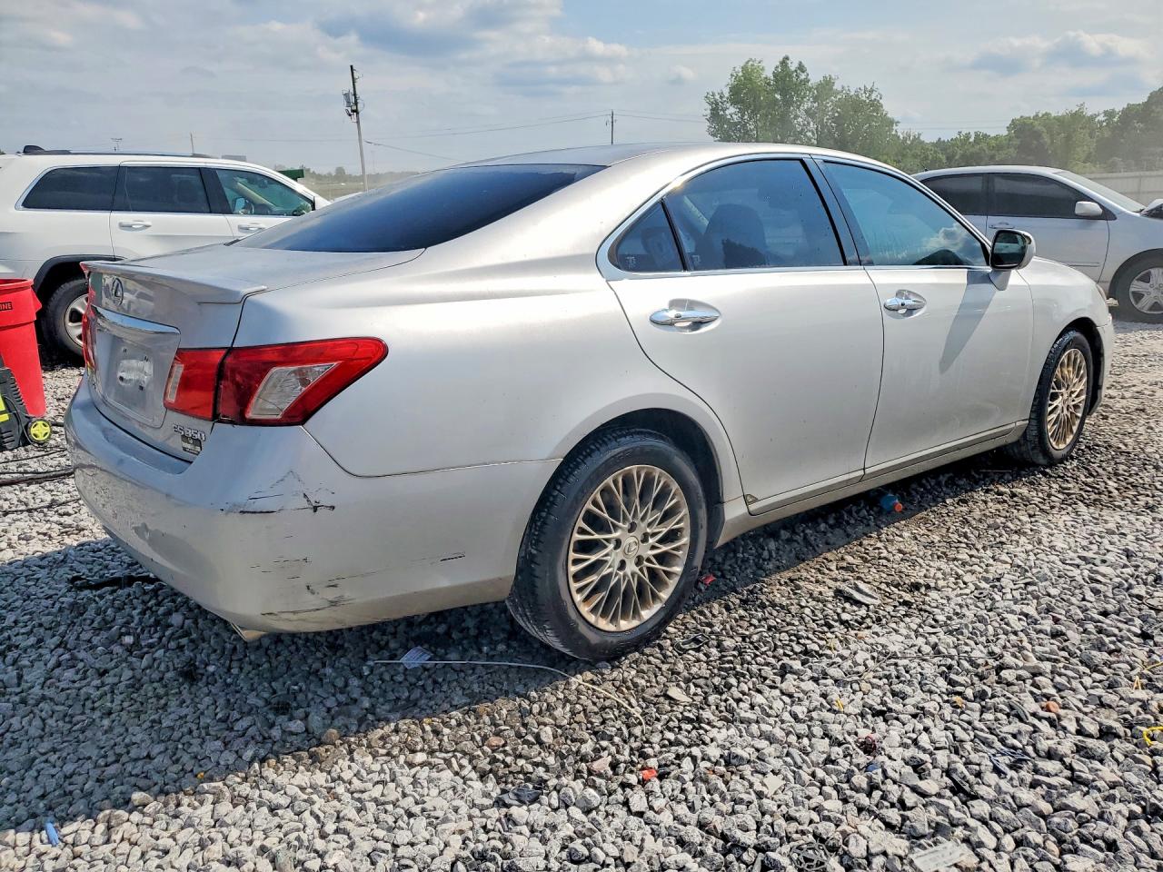 2007 Lexus Es 350 Silver vin: JTHBJ46G872010824