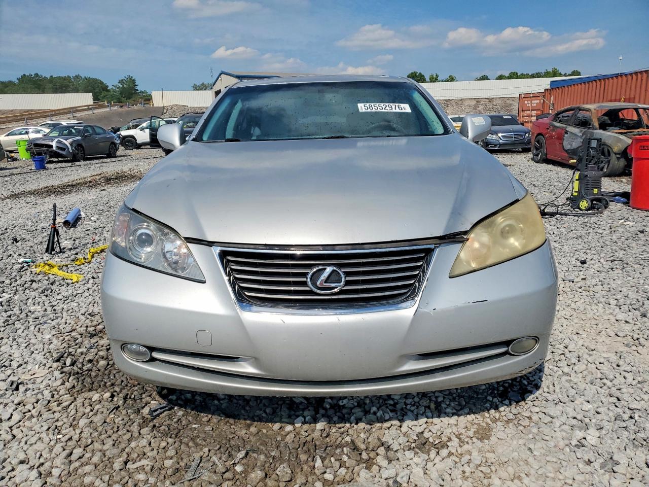 2007 Lexus Es 350 Silver vin: JTHBJ46G872010824
