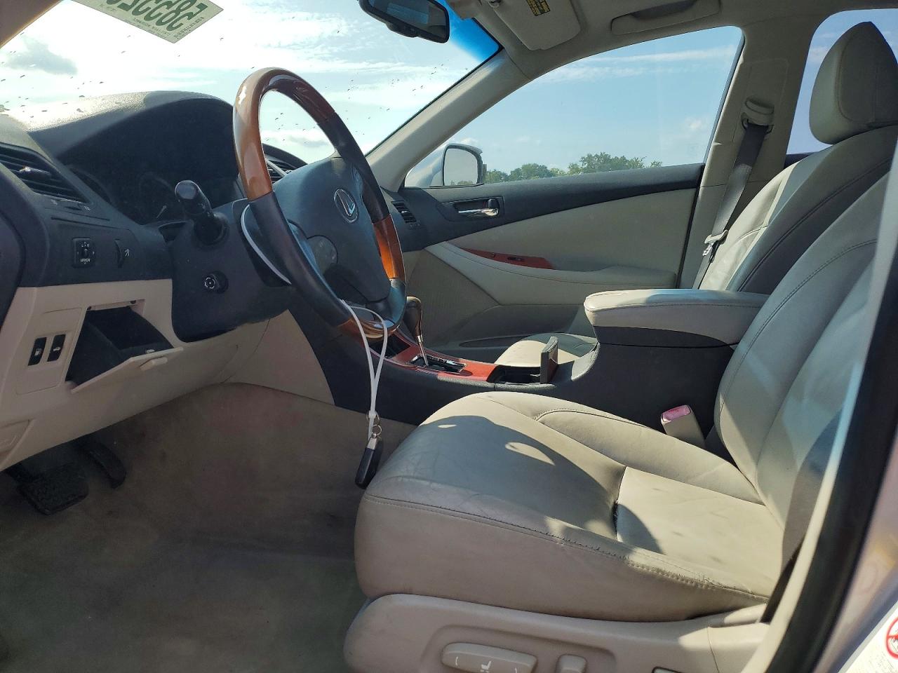 2007 Lexus Es 350 Silver vin: JTHBJ46G872010824