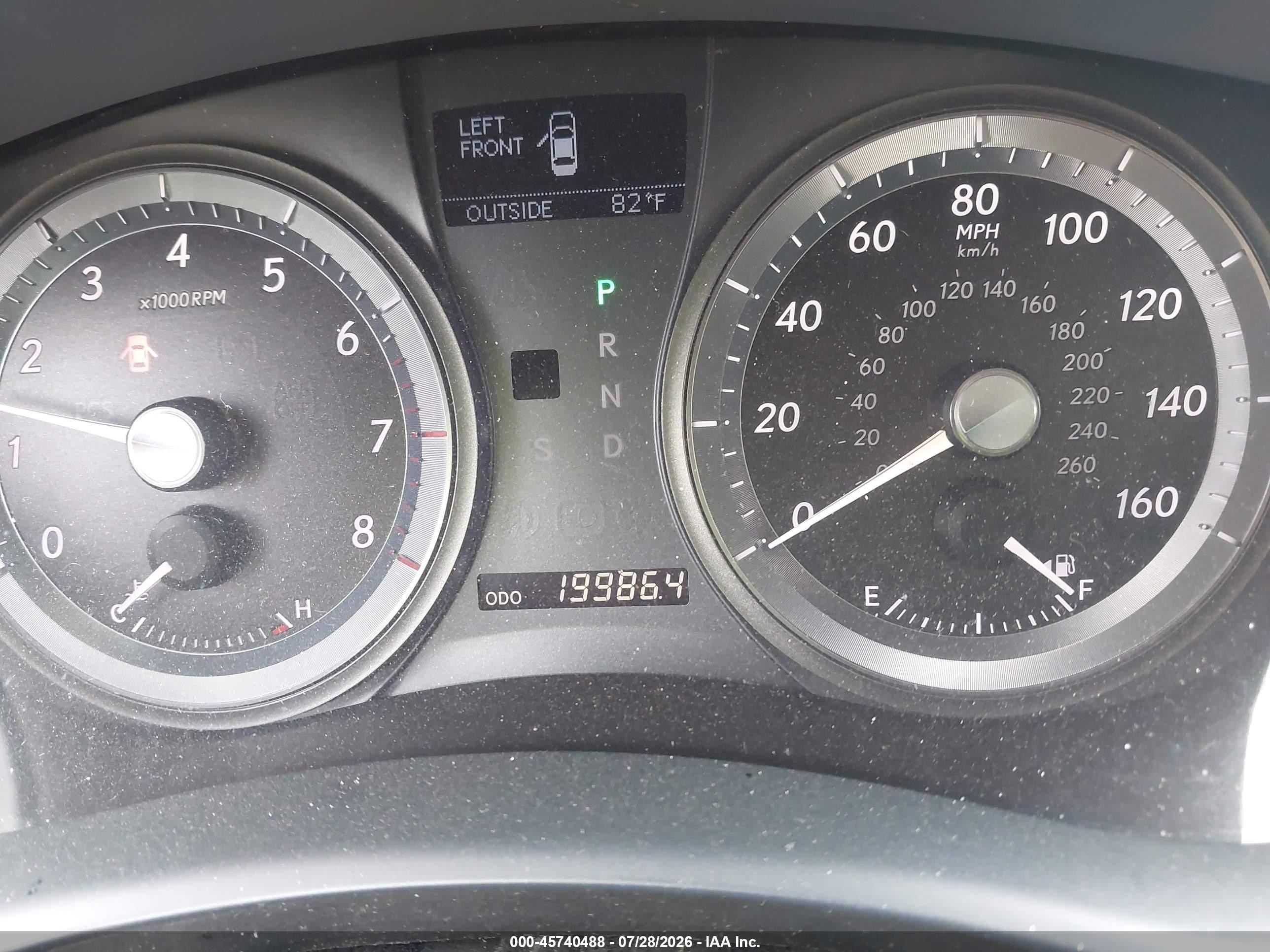 2007 Lexus Es 350   Purple vin: JTHBJ46G872011343