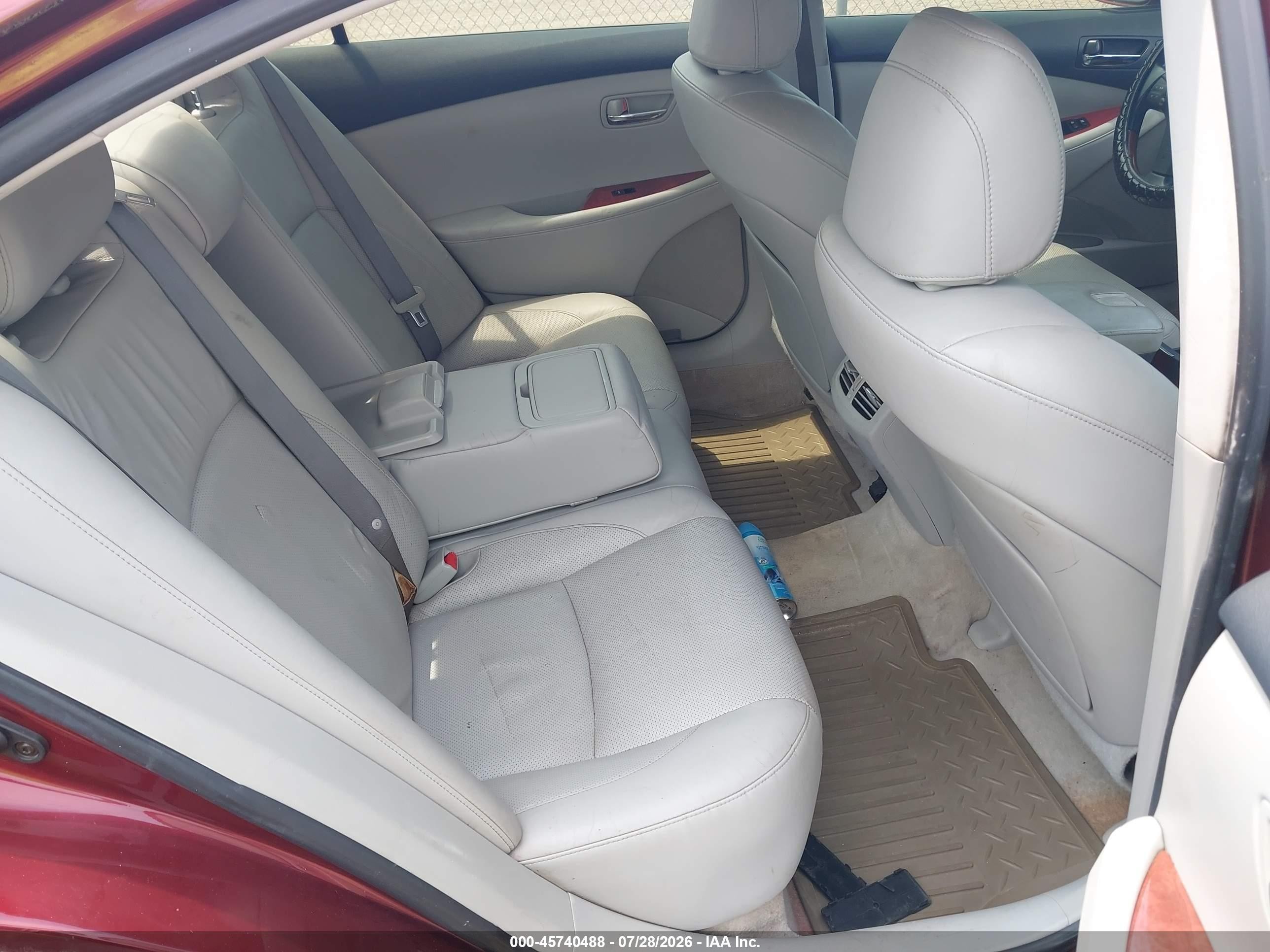 2007 Lexus Es 350   Purple vin: JTHBJ46G872011343