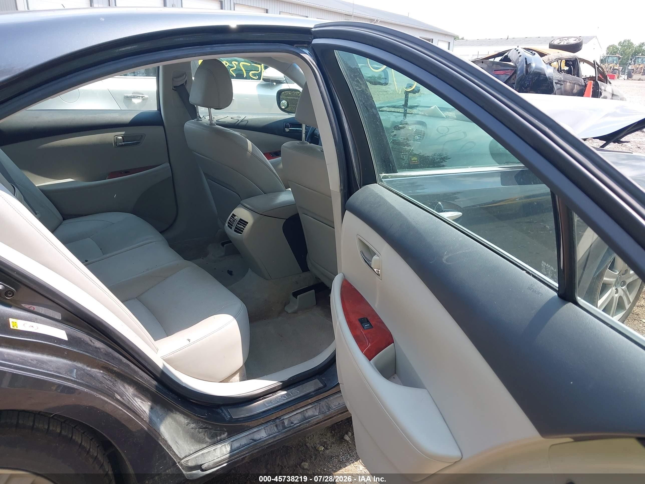 2007 Lexus Es 350   Серый vin: JTHBJ46G872018499