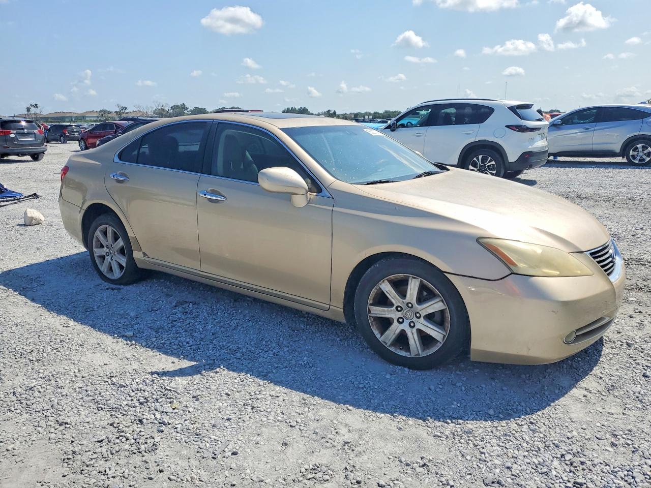2007 Lexus Es 350 Gold vin: JTHBJ46G872027350