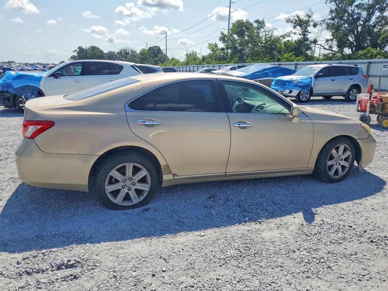 2007 Lexus Es 350 Gold vin: JTHBJ46G872027350