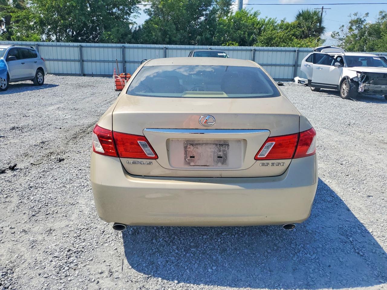 2007 Lexus Es 350 Gold vin: JTHBJ46G872027350