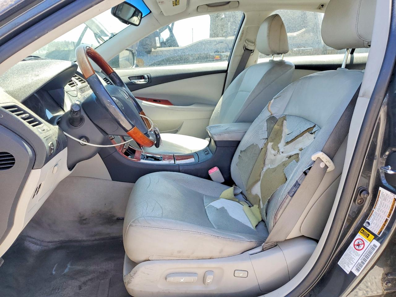 2007 Lexus Es 350 Угольный vin: JTHBJ46G872028949