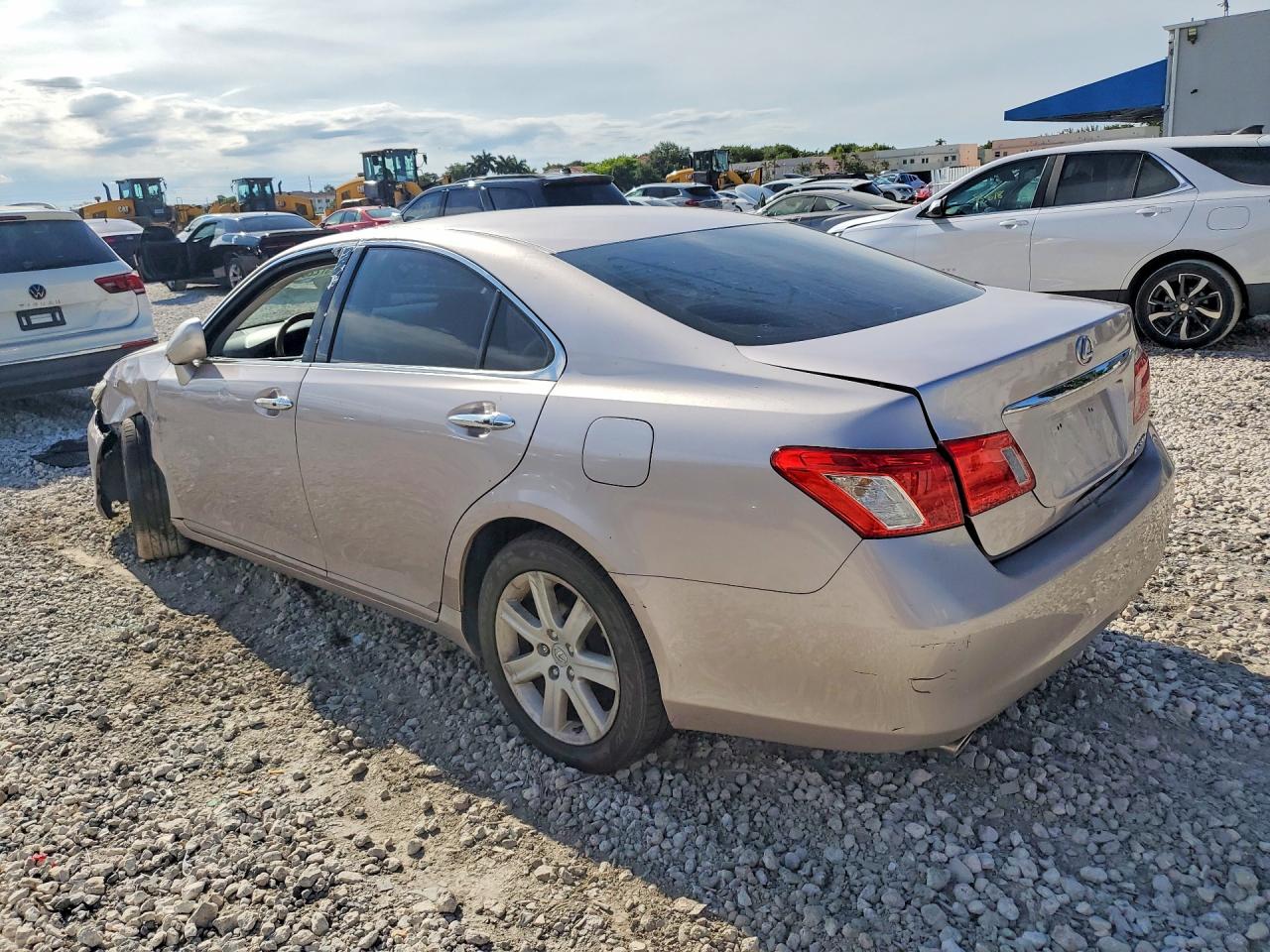 2007 Lexus Es 350 Silver vin: JTHBJ46G872029390
