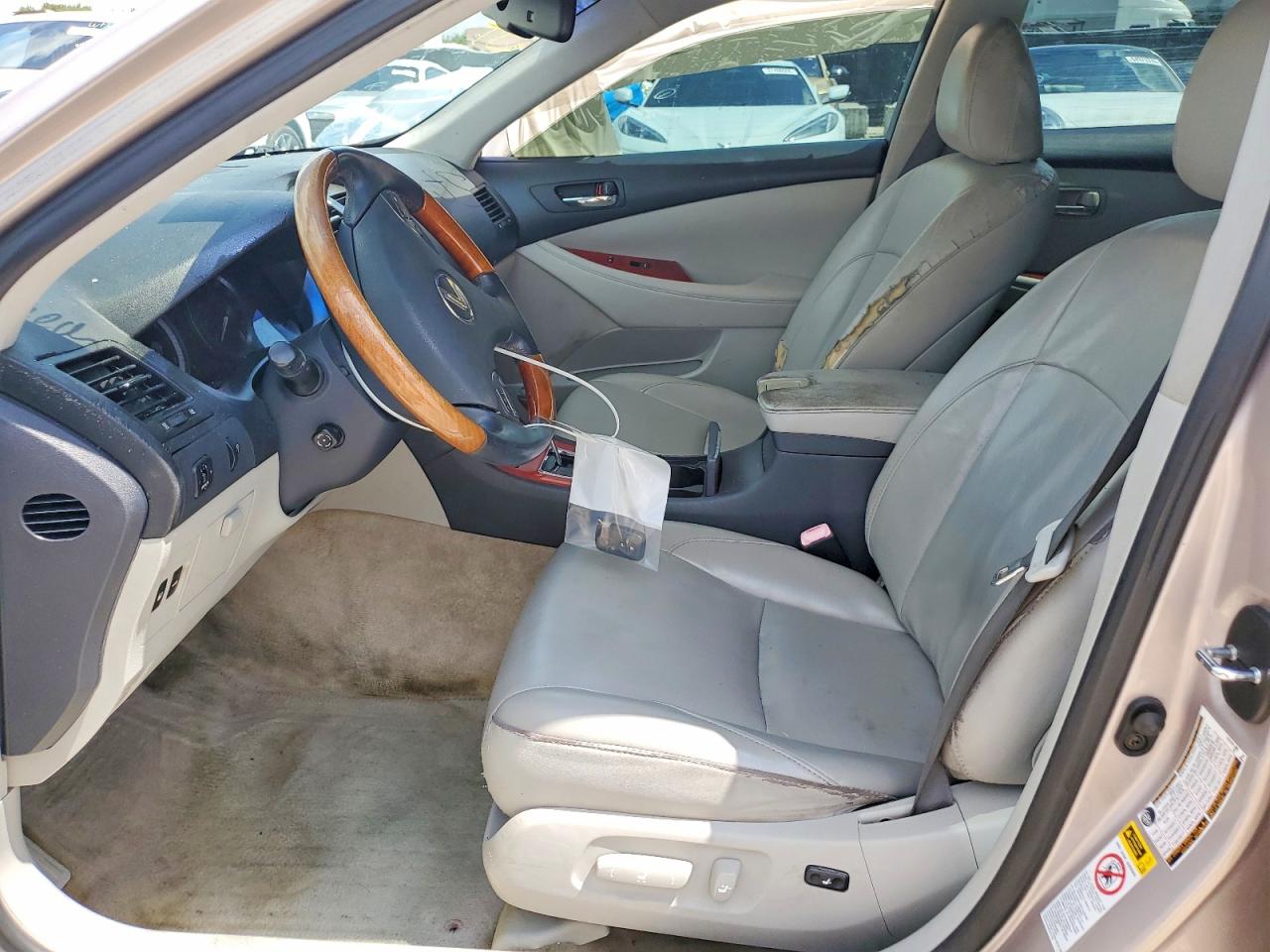 2007 Lexus Es 350 Silver vin: JTHBJ46G872029390