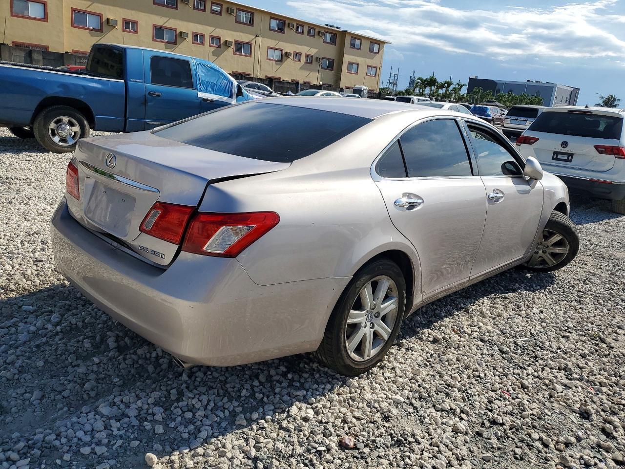 2007 Lexus Es 350 Silver vin: JTHBJ46G872029390