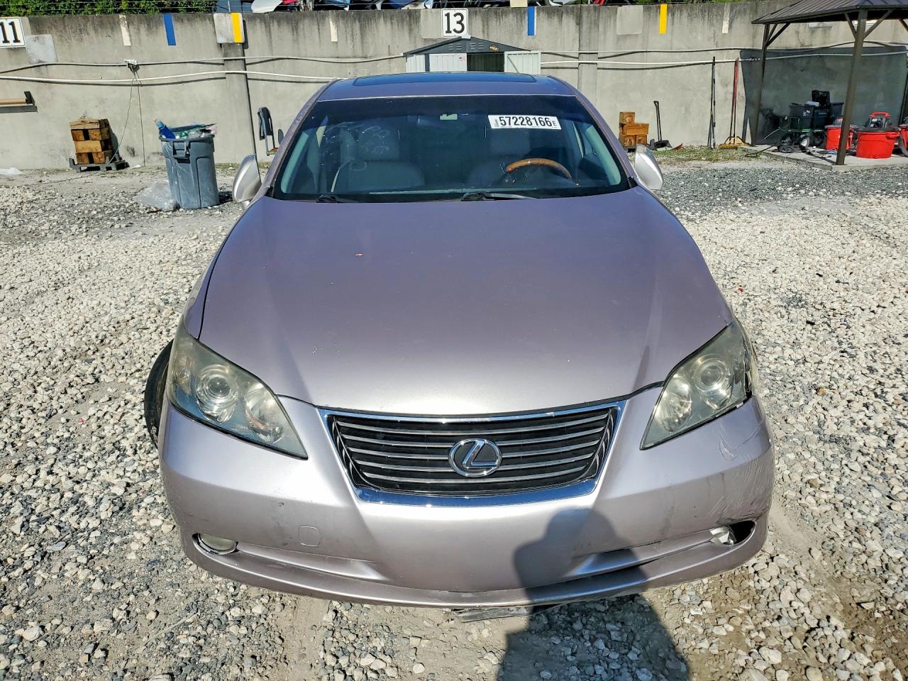 2007 Lexus Es 350 Silver vin: JTHBJ46G872029390