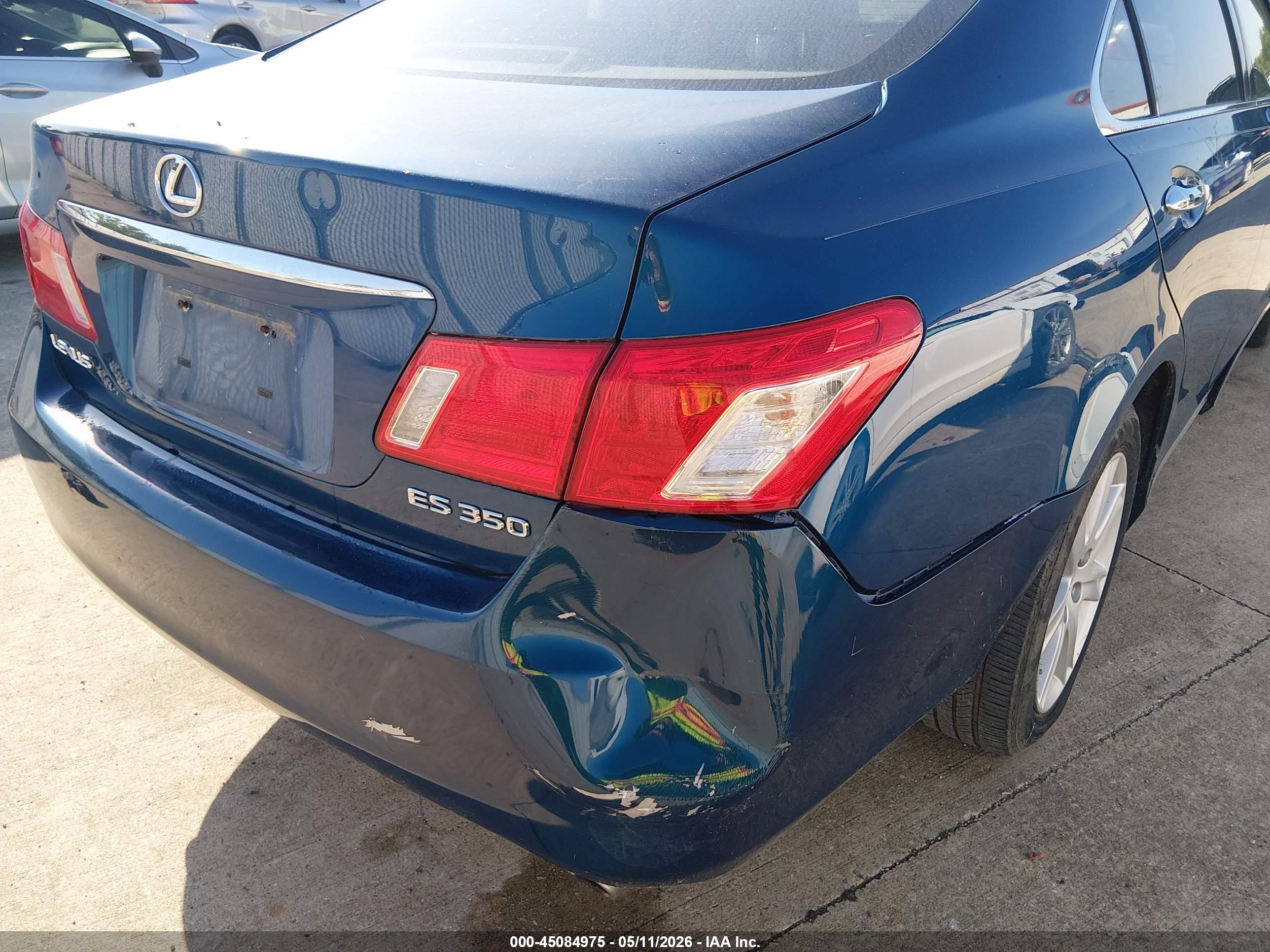 2007 Lexus Es 350   Blue vin: JTHBJ46G872035447