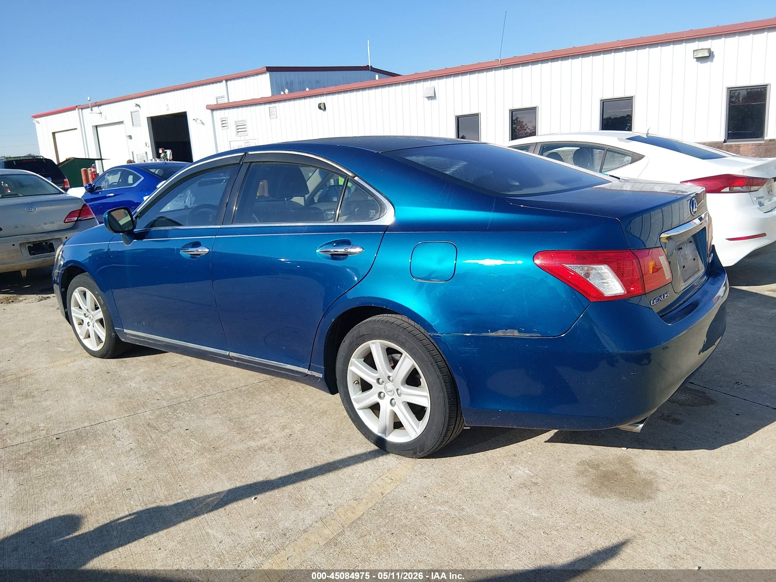 2007 Lexus Es 350   Blue vin: JTHBJ46G872035447