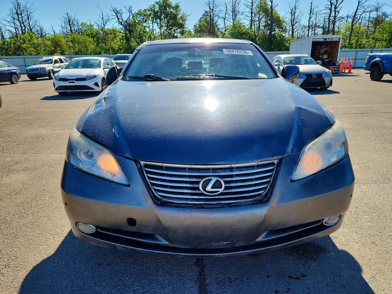 2007 Lexus Es 350 Gray vin: JTHBJ46G872041300