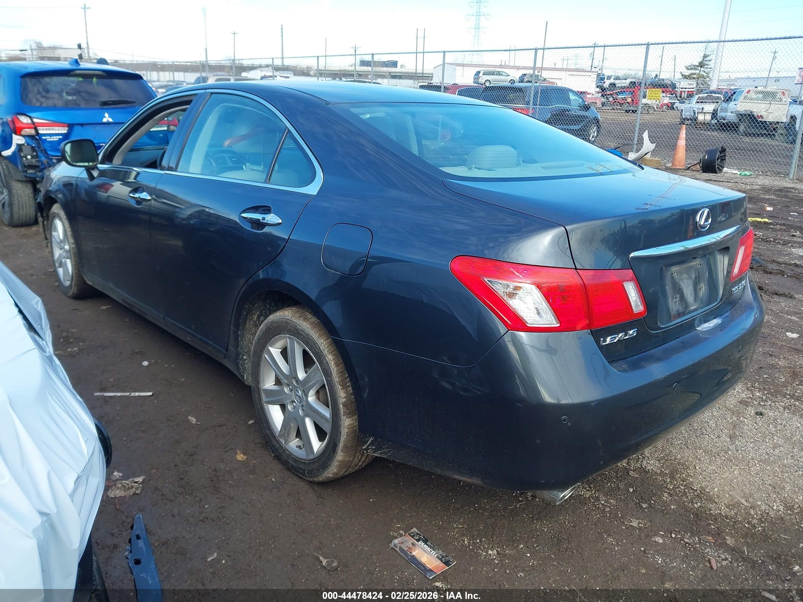 2007 Lexus Es 350   Серый vin: JTHBJ46G872048358