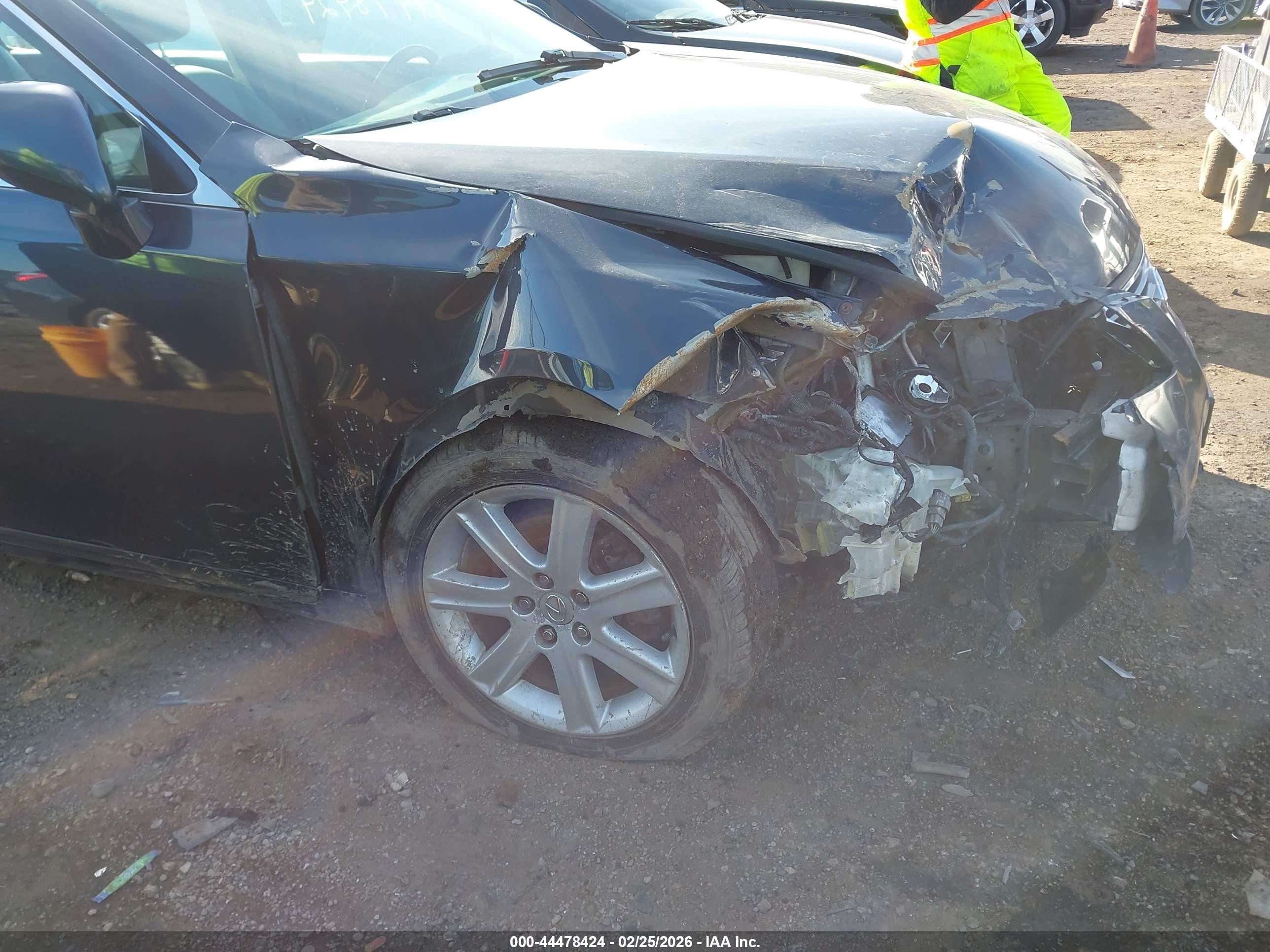 2007 Lexus Es 350   Серый vin: JTHBJ46G872048358