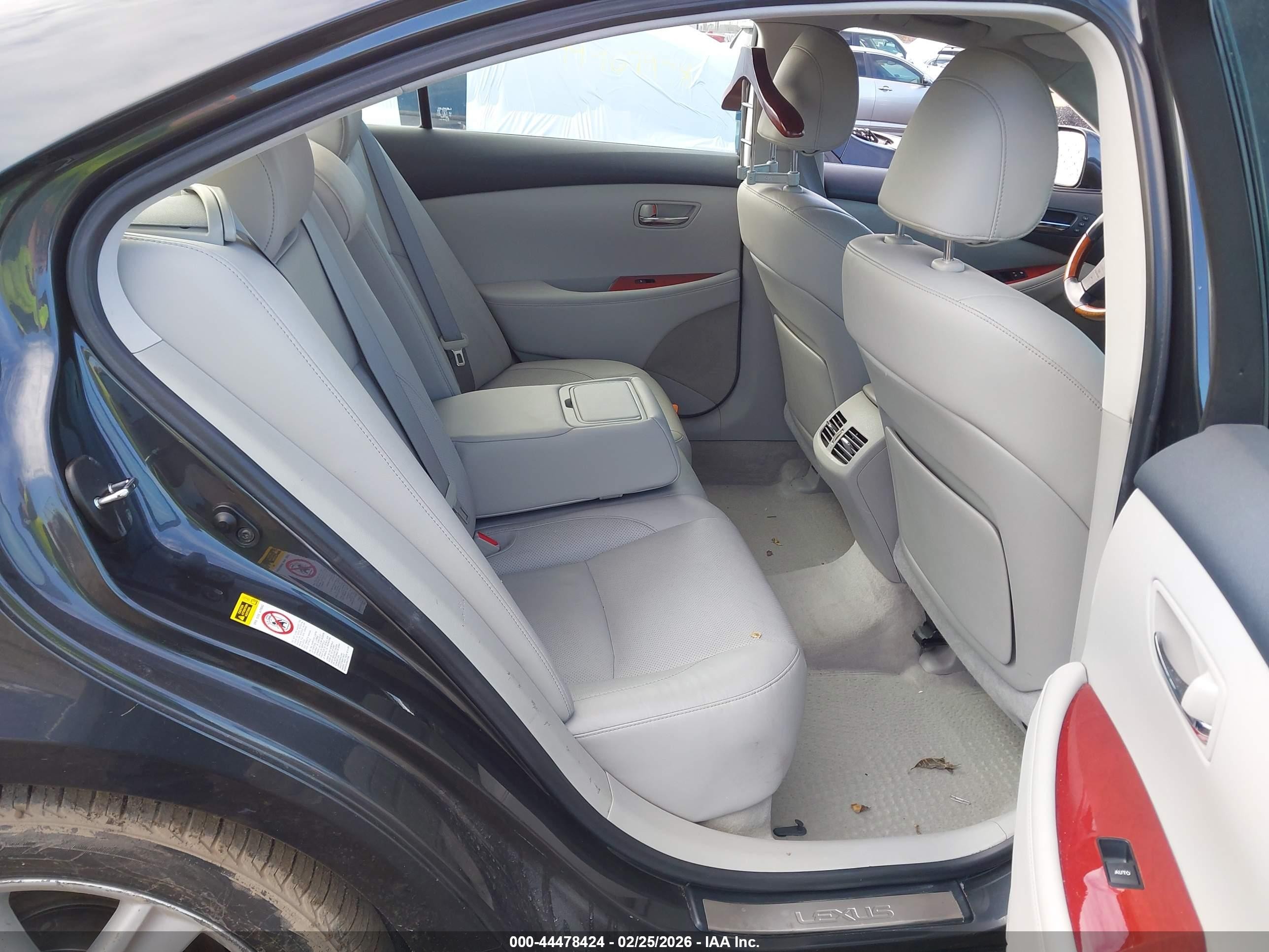 2007 Lexus Es 350   Серый vin: JTHBJ46G872048358