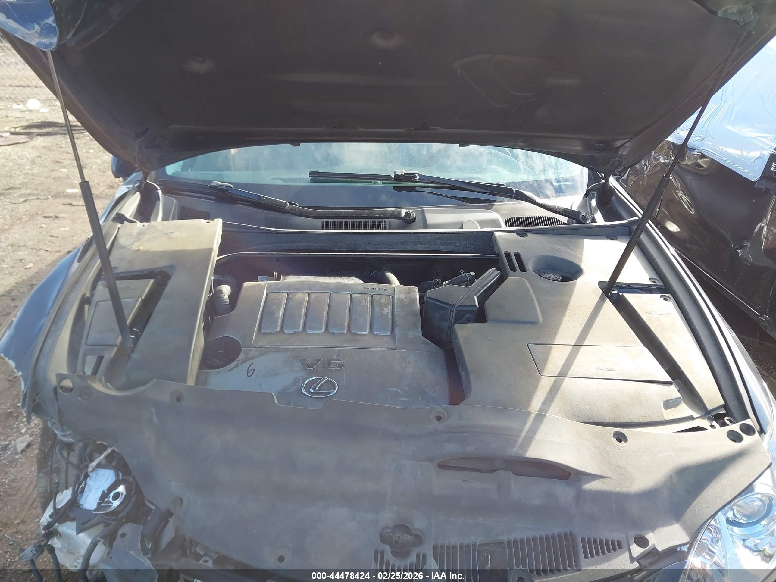 2007 Lexus Es 350   Серый vin: JTHBJ46G872048358