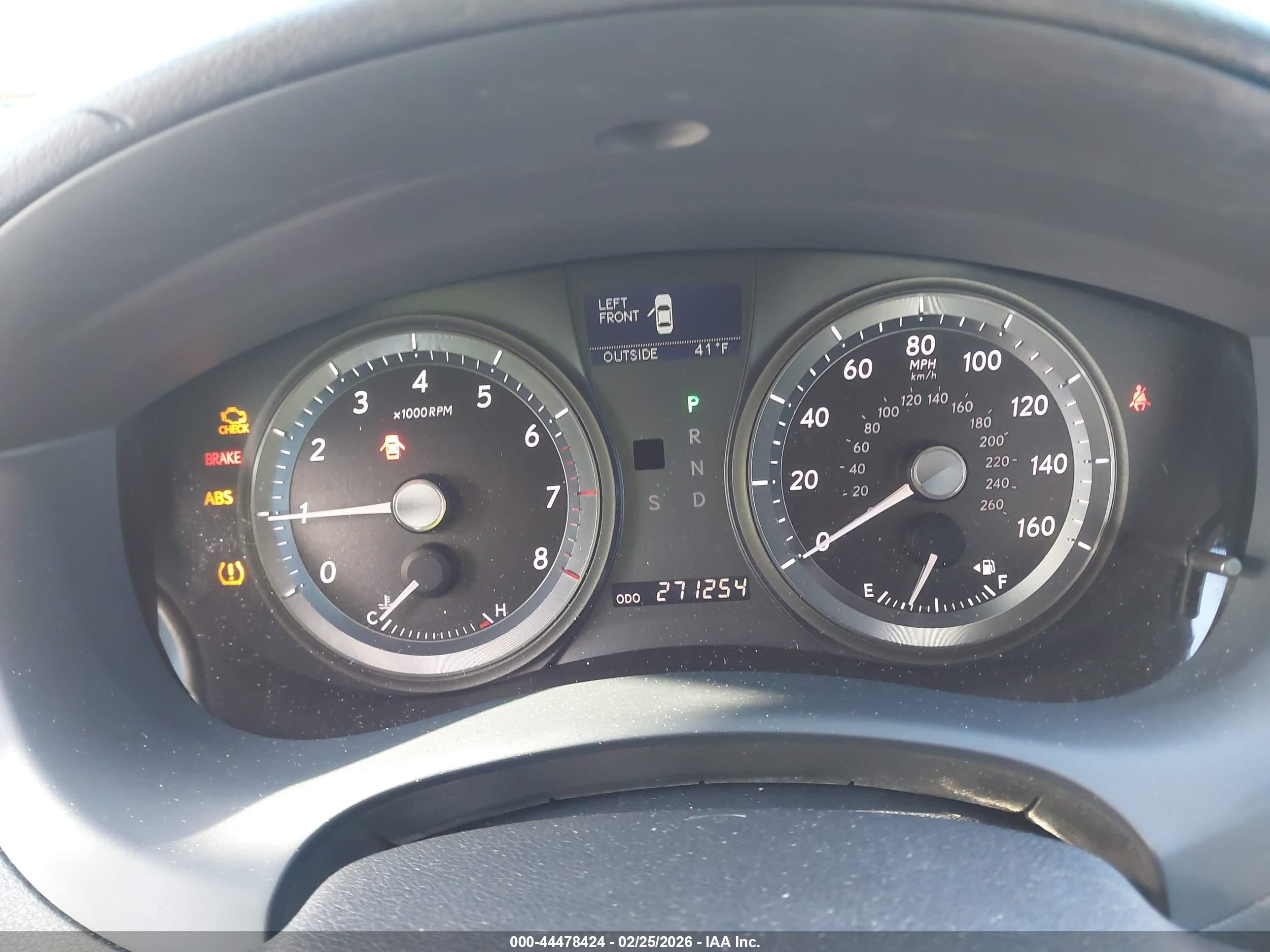 2007 Lexus Es 350   Серый vin: JTHBJ46G872048358