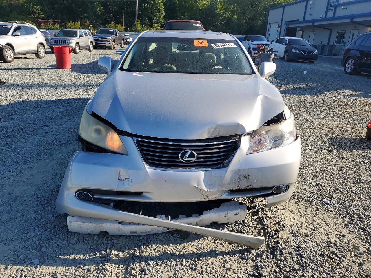 2007 Lexus Es 350 Silver vin: JTHBJ46G872049591